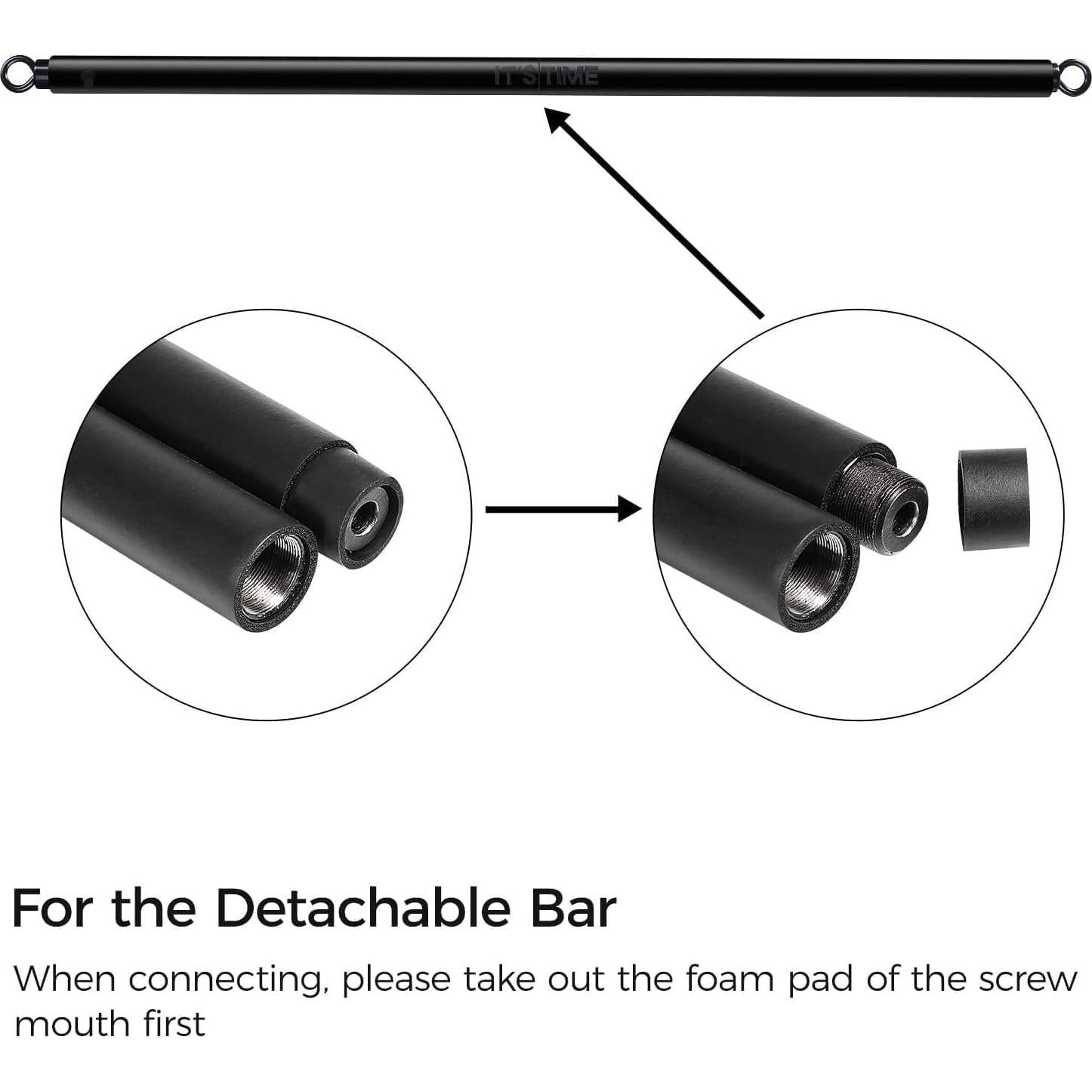 INNSTAR Banda de Resistencia 96 cm con Barra y Accesorios