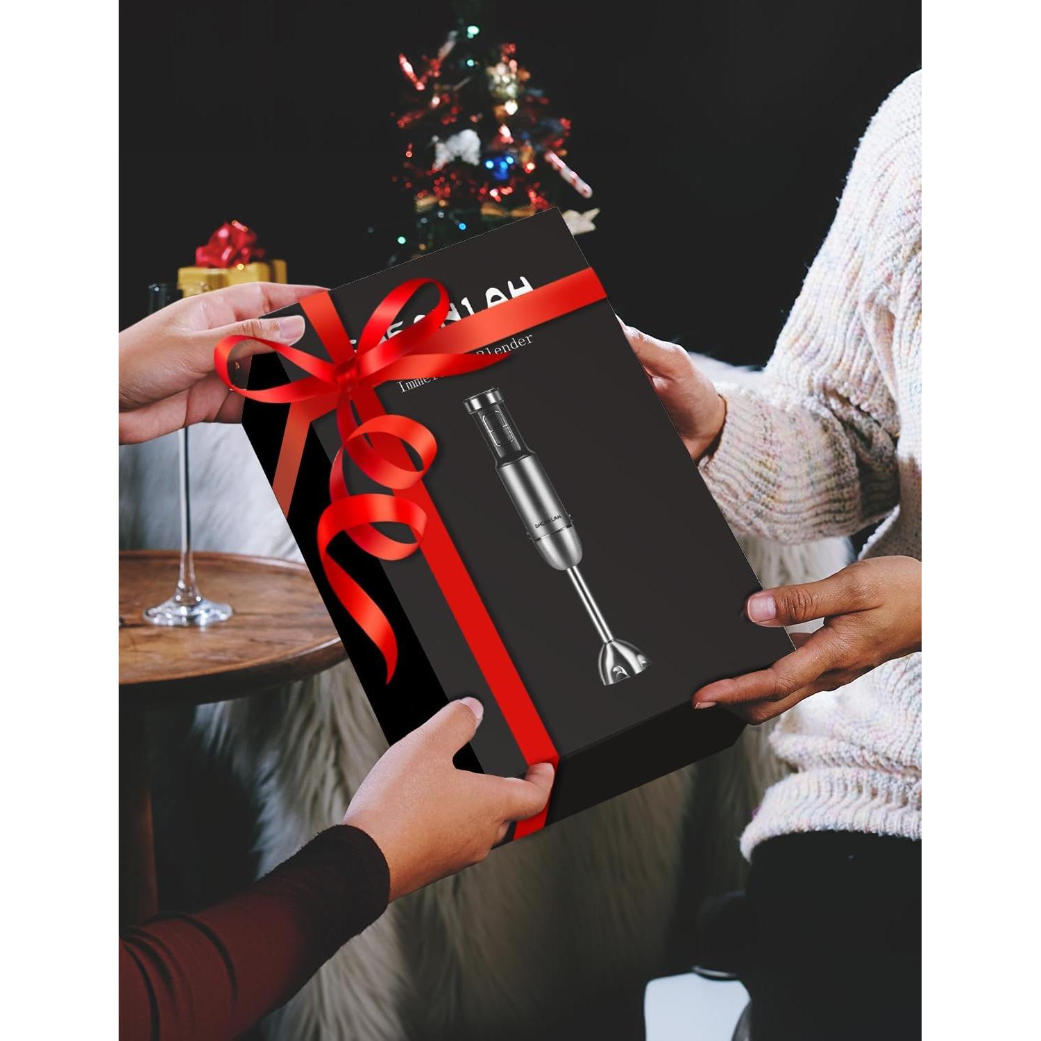 Batidora de Inmersión SHEANLAH 1000W 25 Velocidades Titanio