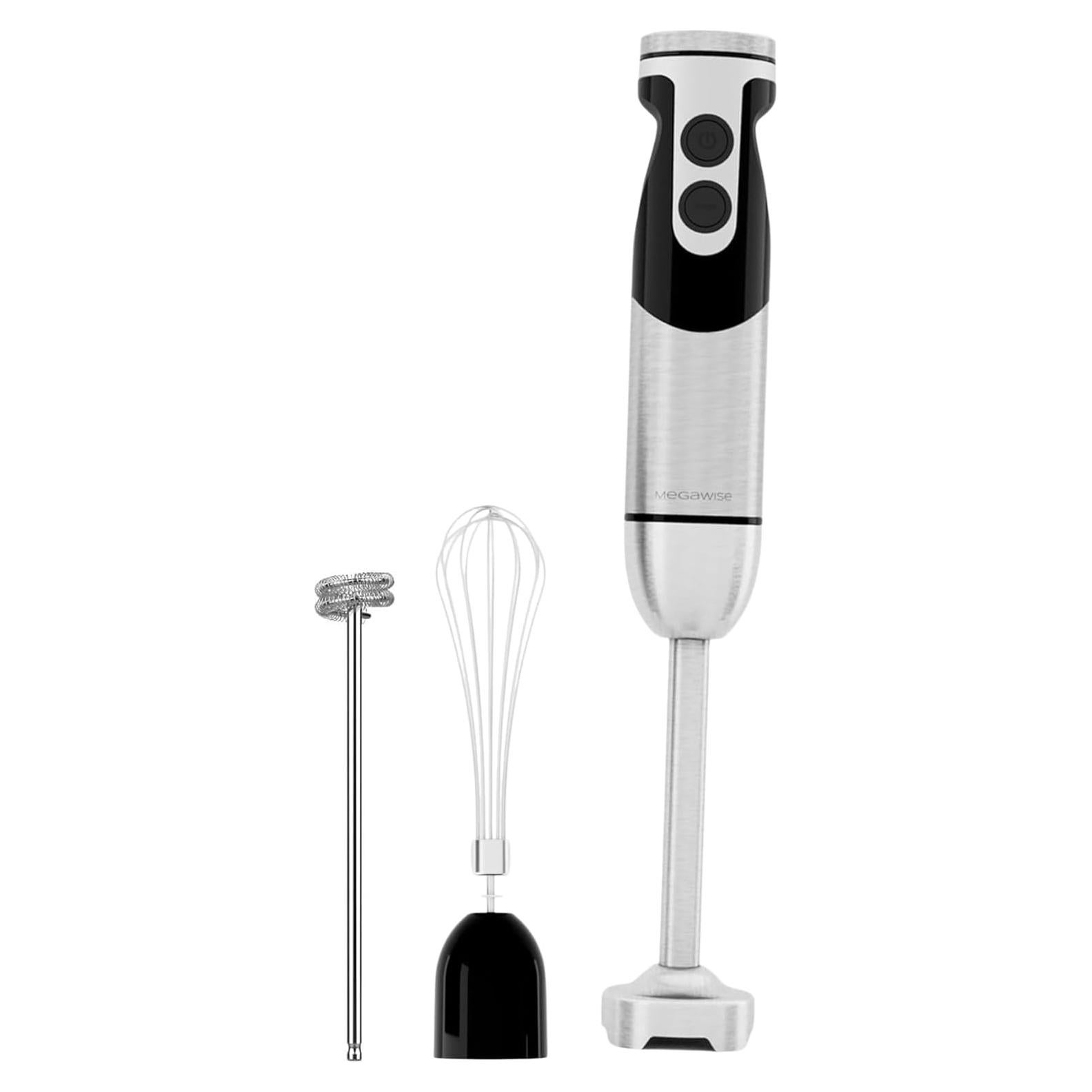 Batidora de Inmersión MegaWise 3-en-1 1000W Titanio Negro