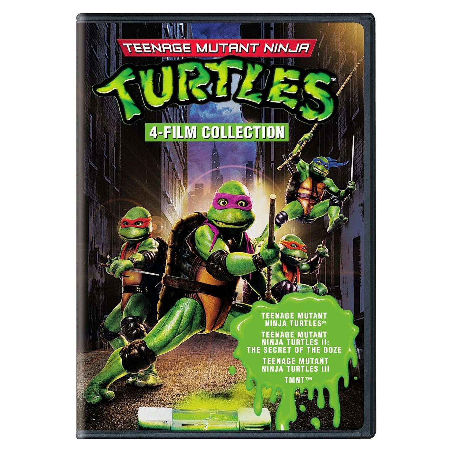 Colección 4 Películas Tortugas Ninja DVD - Warner Home Video