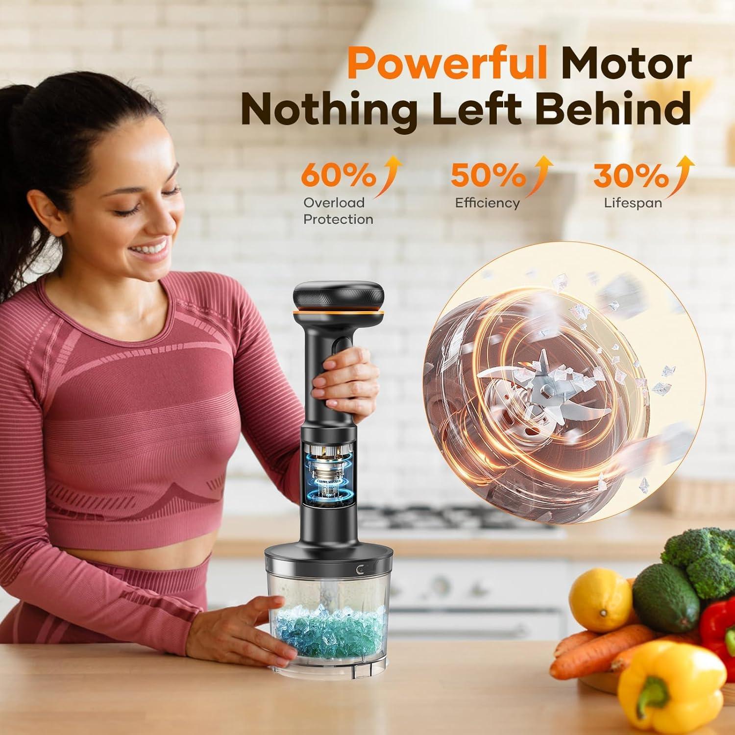 Batidora de Inmersión Inalámbrica Ritus 5 en 1 13000RPM