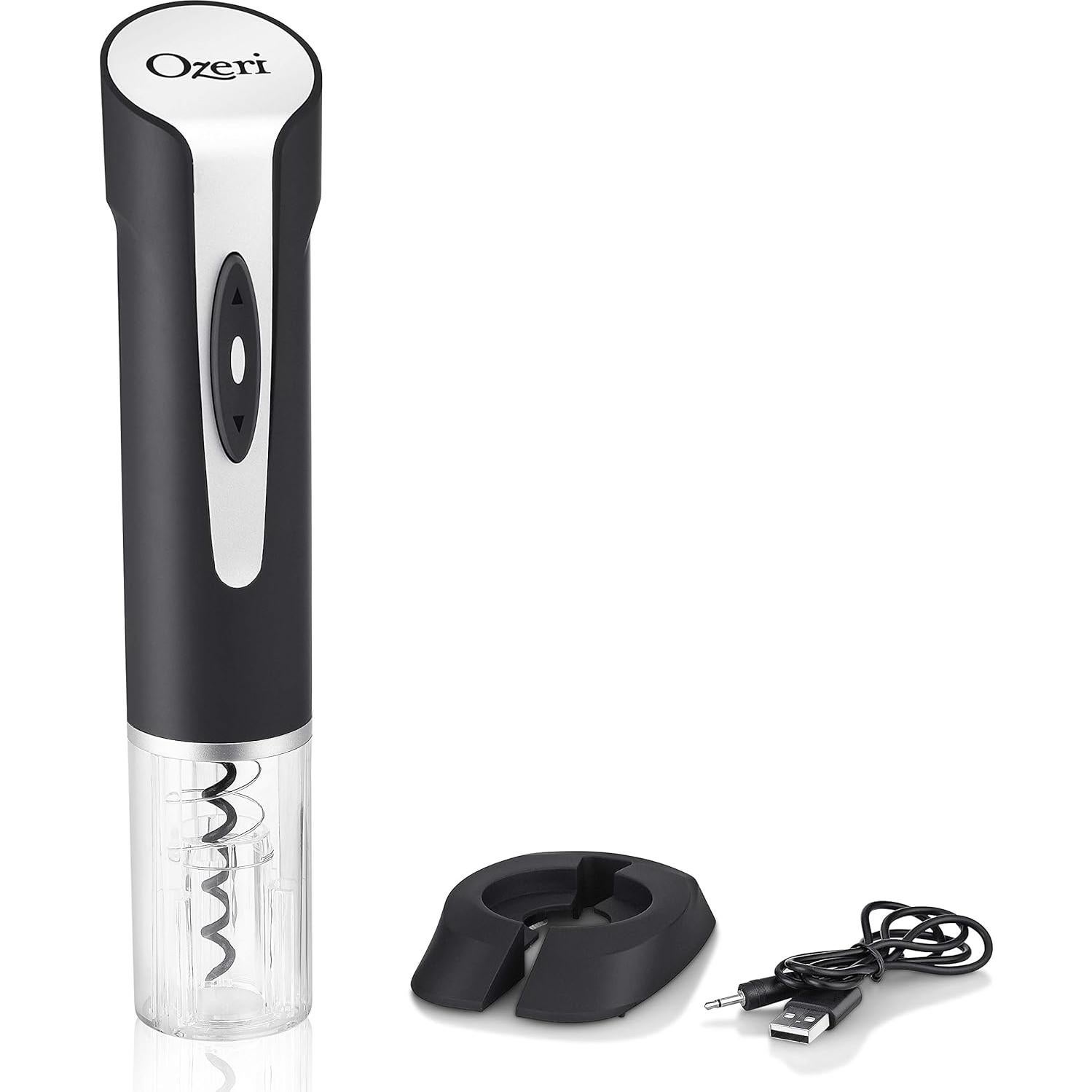 Ozeri Prestige II Abrebotellas Eléctrico Inalámbrico Negro