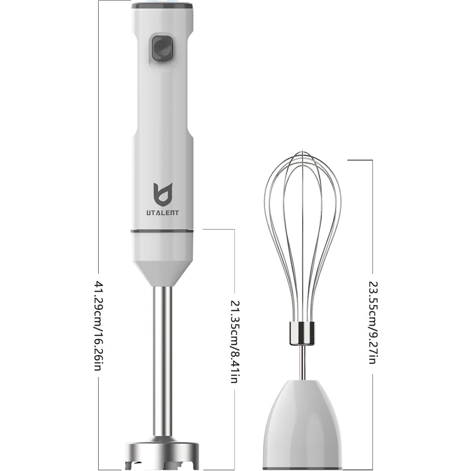 Batidora de Mano Inalámbrica UTALENT TL6001 500ml Recargable