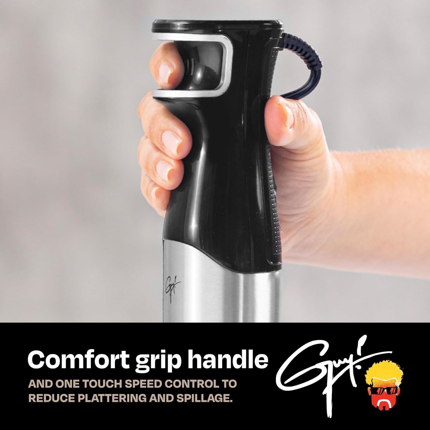 Batidora de Inmersión Flavortown Guy Fieri 400W Control Velocidad