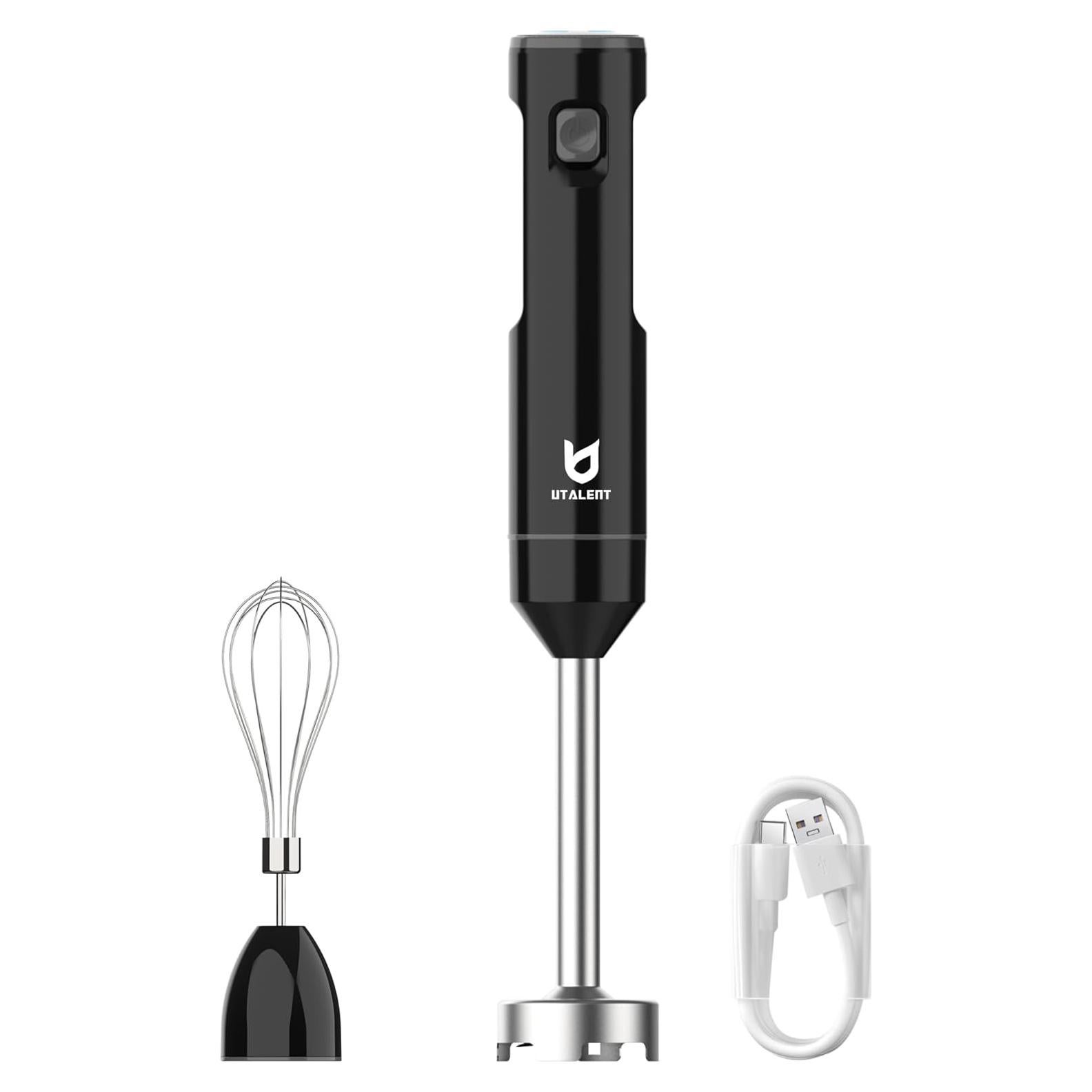 Batidora de Mano Inalámbrica UTALENT TL6001 20.32 cm Recargable