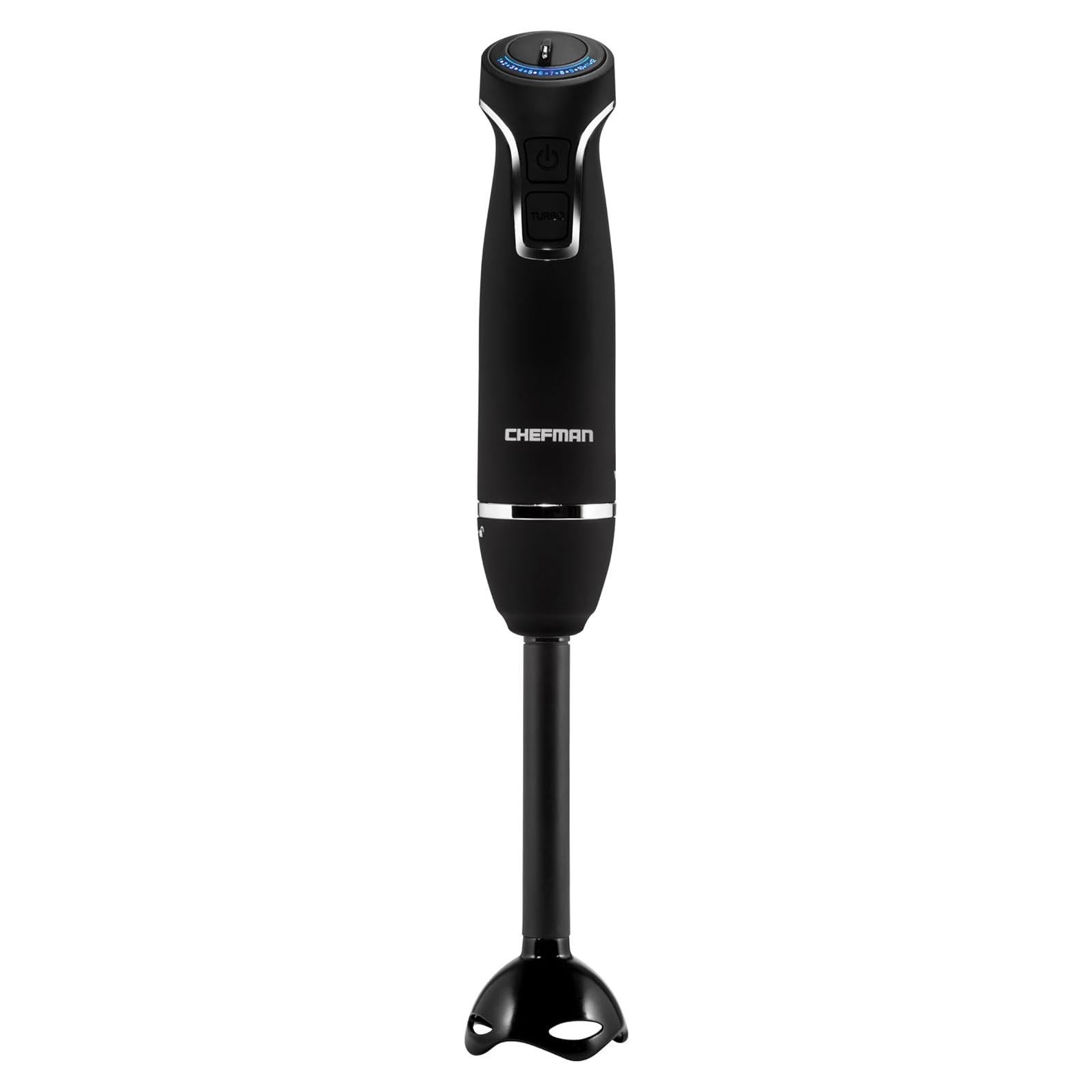 Batidora de Inmersión Chefman 300W 12 Velocidades Negra