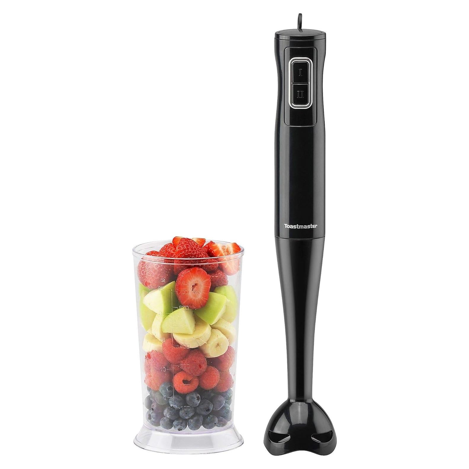 Toastmaster Immersion Hand Blender Mixer Black