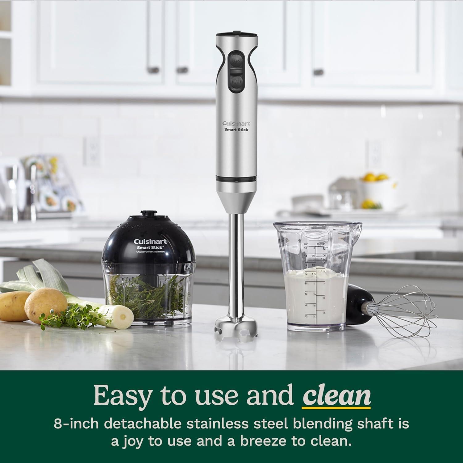 Batidora de Mano Cuisinart SmartStick 2 Velocidades con Picador