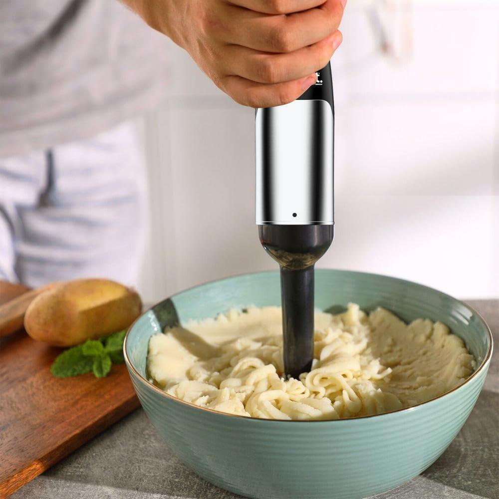 Batidora de Mano Courant CHB-4004STK 400W 4 en 1 Acero Inoxidable