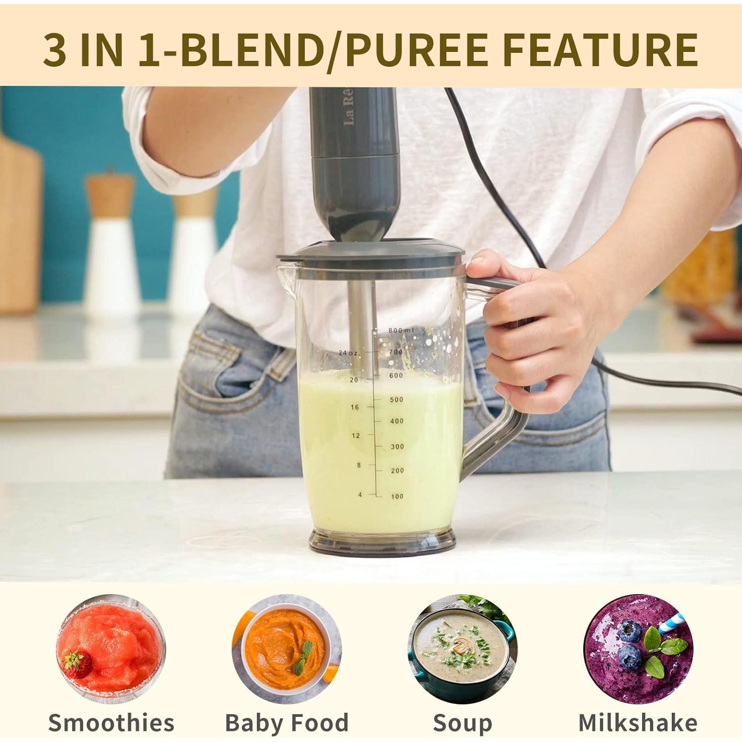 Batidora de Inmersión de Mano La Reveuse 300W 2 Velocidades