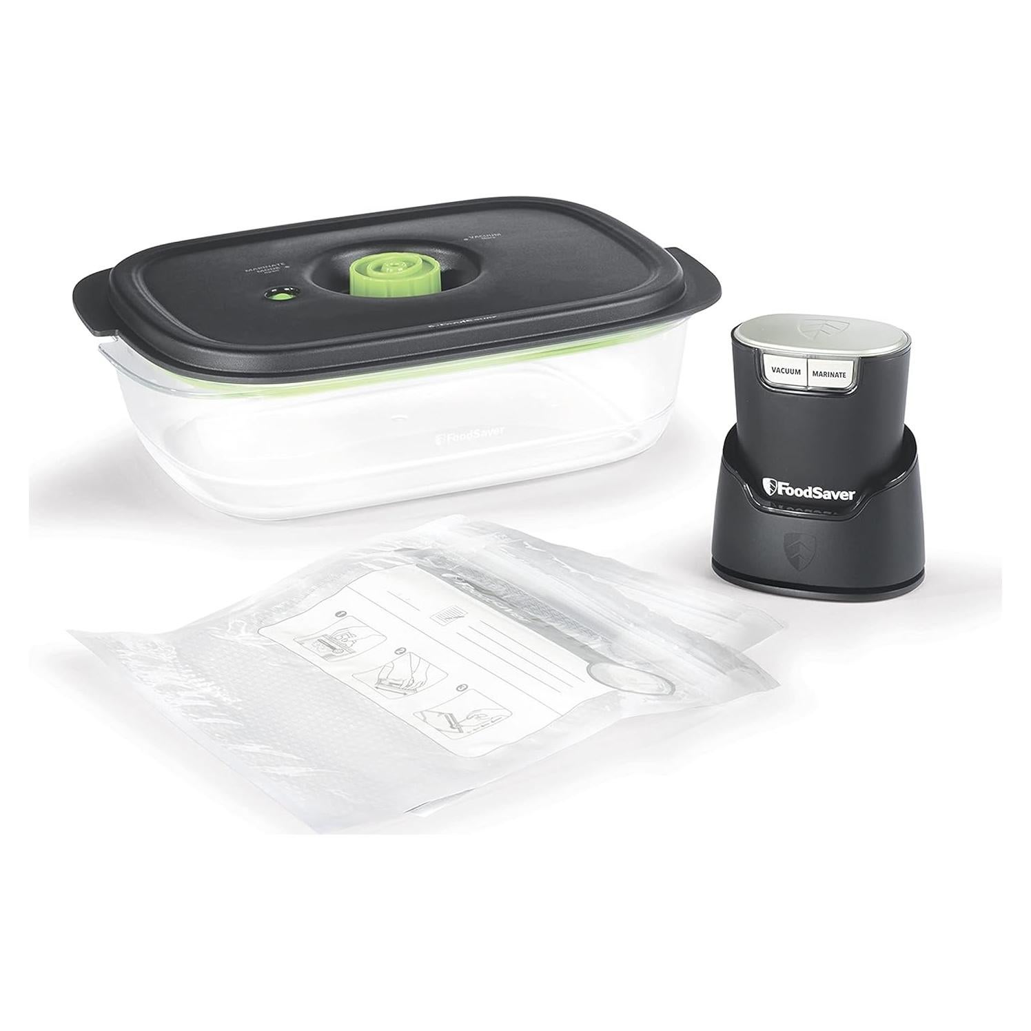 Sellador al Vacío Portátil FoodSaver FS2160 130W Compacto