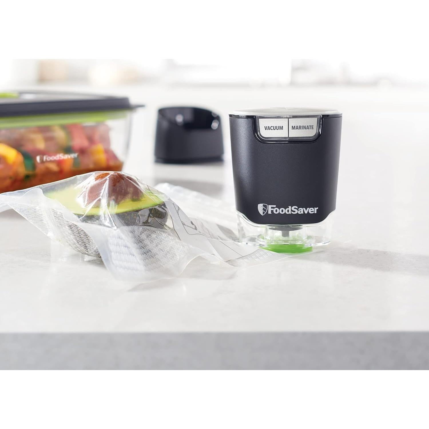 Sellador al Vacío Portátil FoodSaver FS2160 130W Compacto