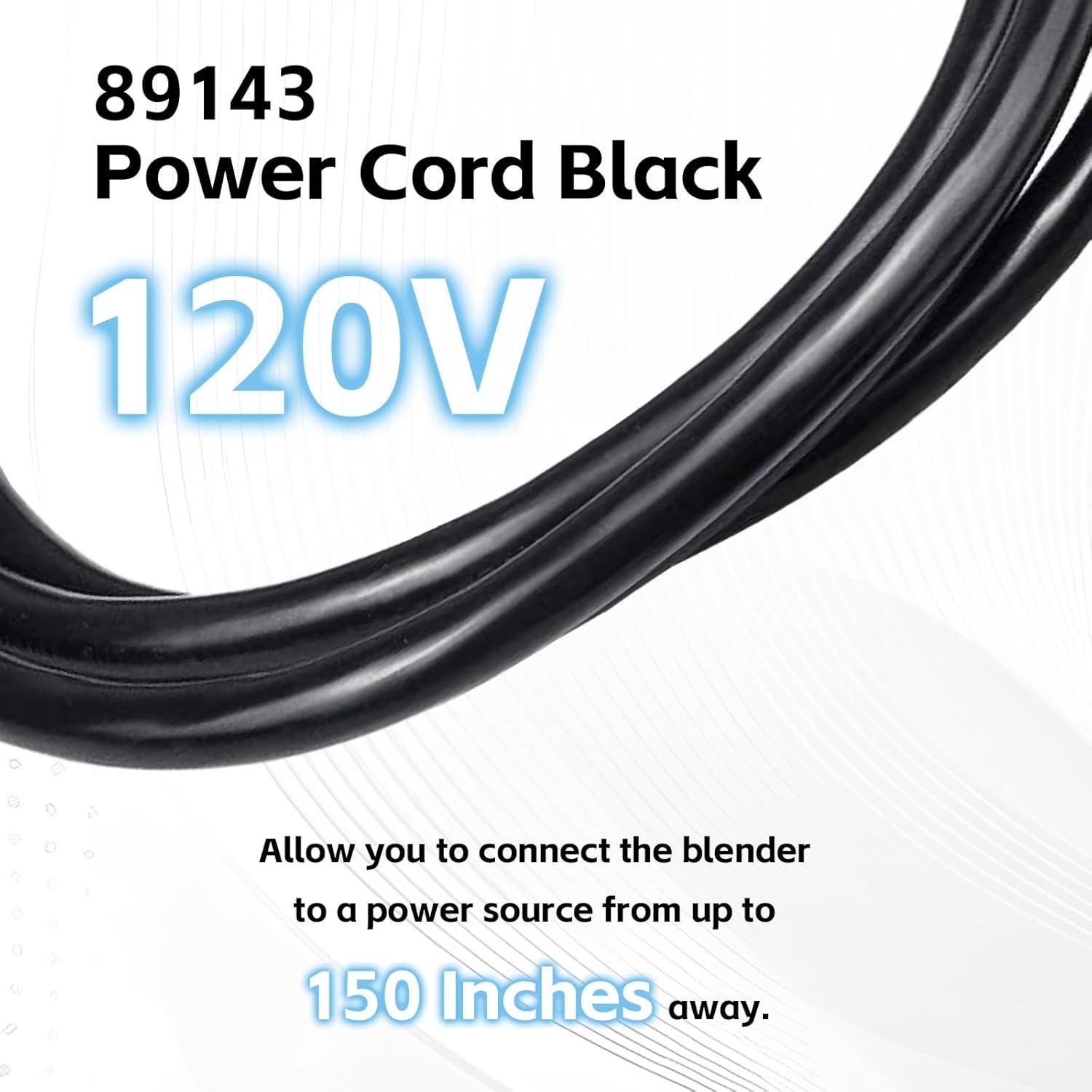 Cable de Alimentación 89143 para Batidoras Robot Coupe MP