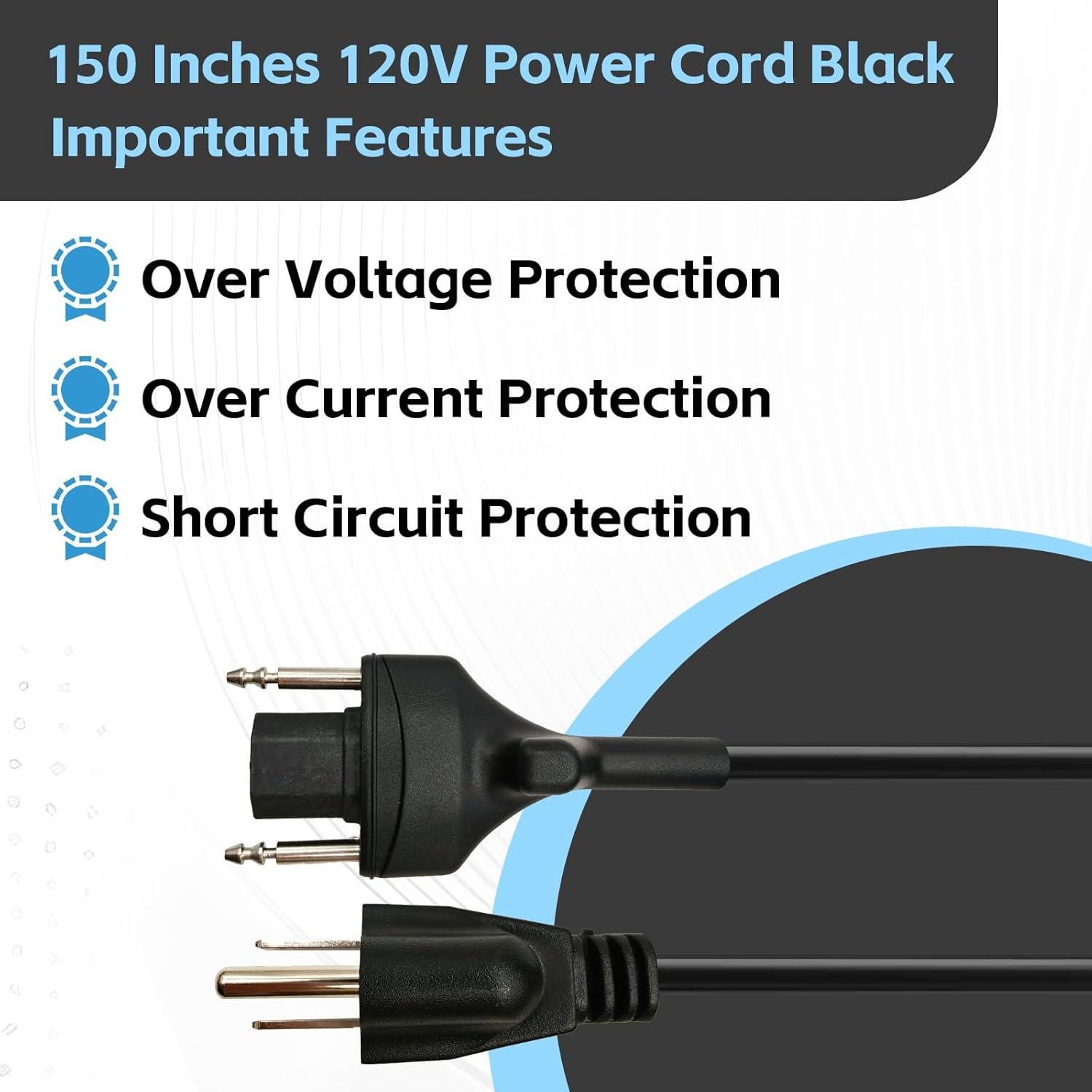 Cable de Alimentación 89143 para Batidoras Robot Coupe MP