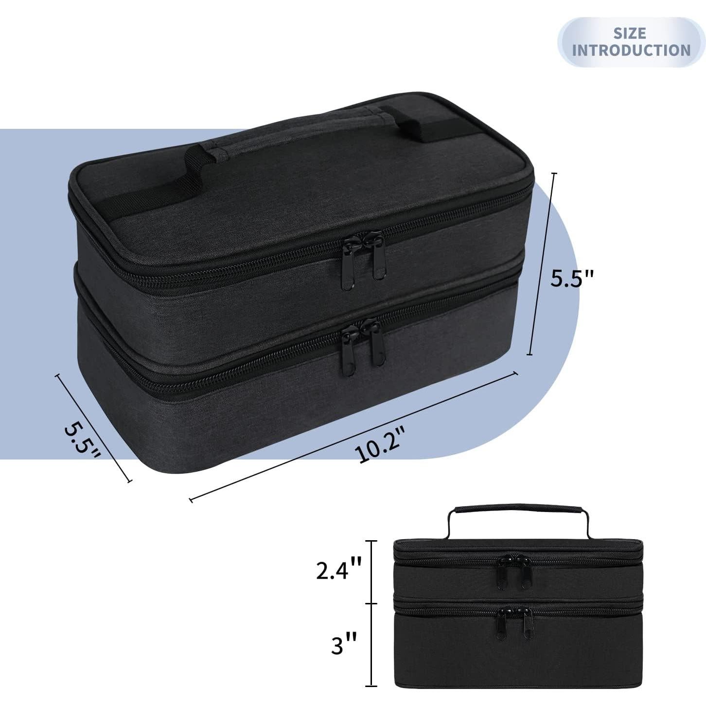 Bolsa de almacenamiento para batidora de mano LOTCAIN negra