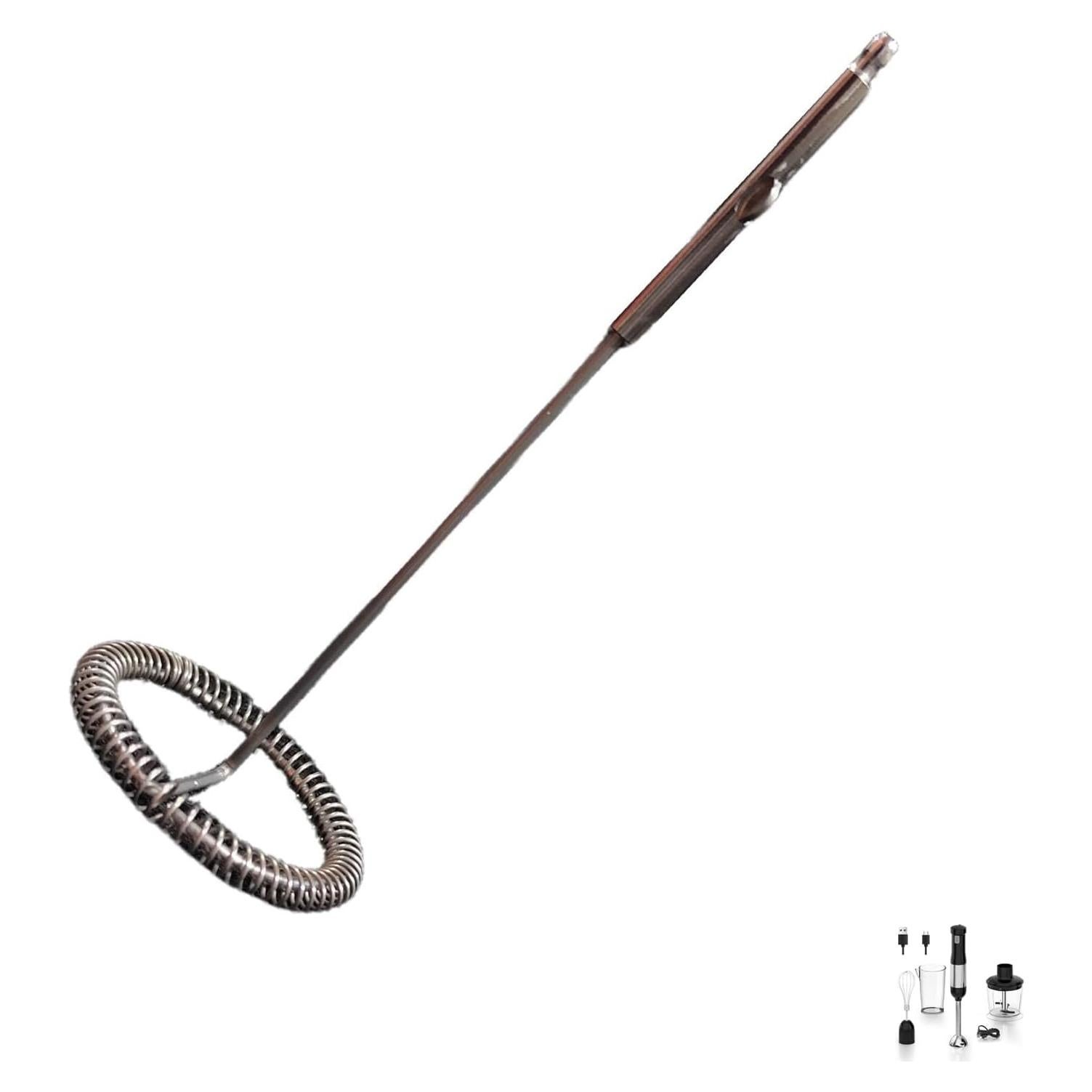 Batidora de Mano Whuto Acero Inoxidable 5 en 1 Portátil