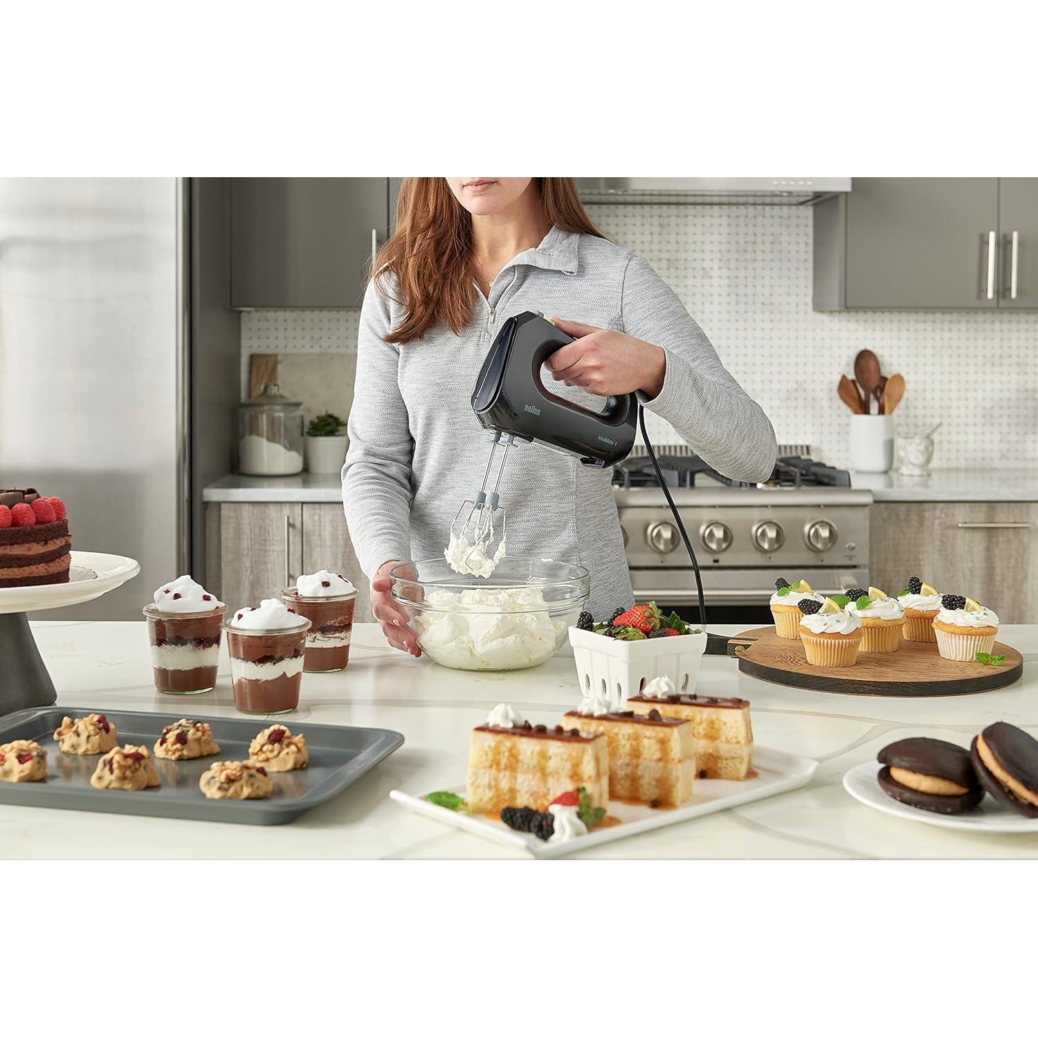 Batidora de Mano Braun MultiMix 1 HM1010BK 200W Negra