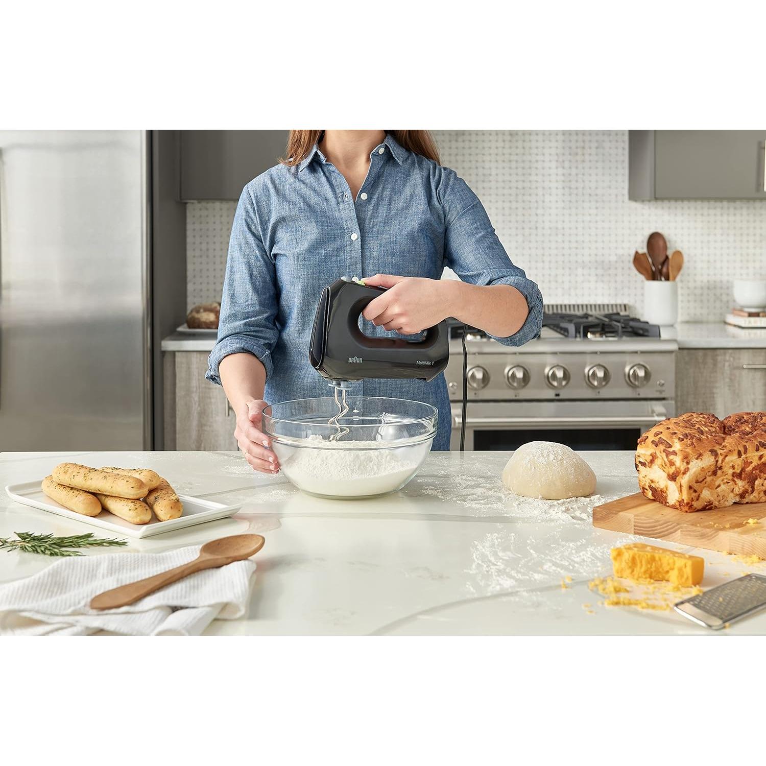 Batidora de Mano Braun MultiMix 1 HM1010BK 200W Negra