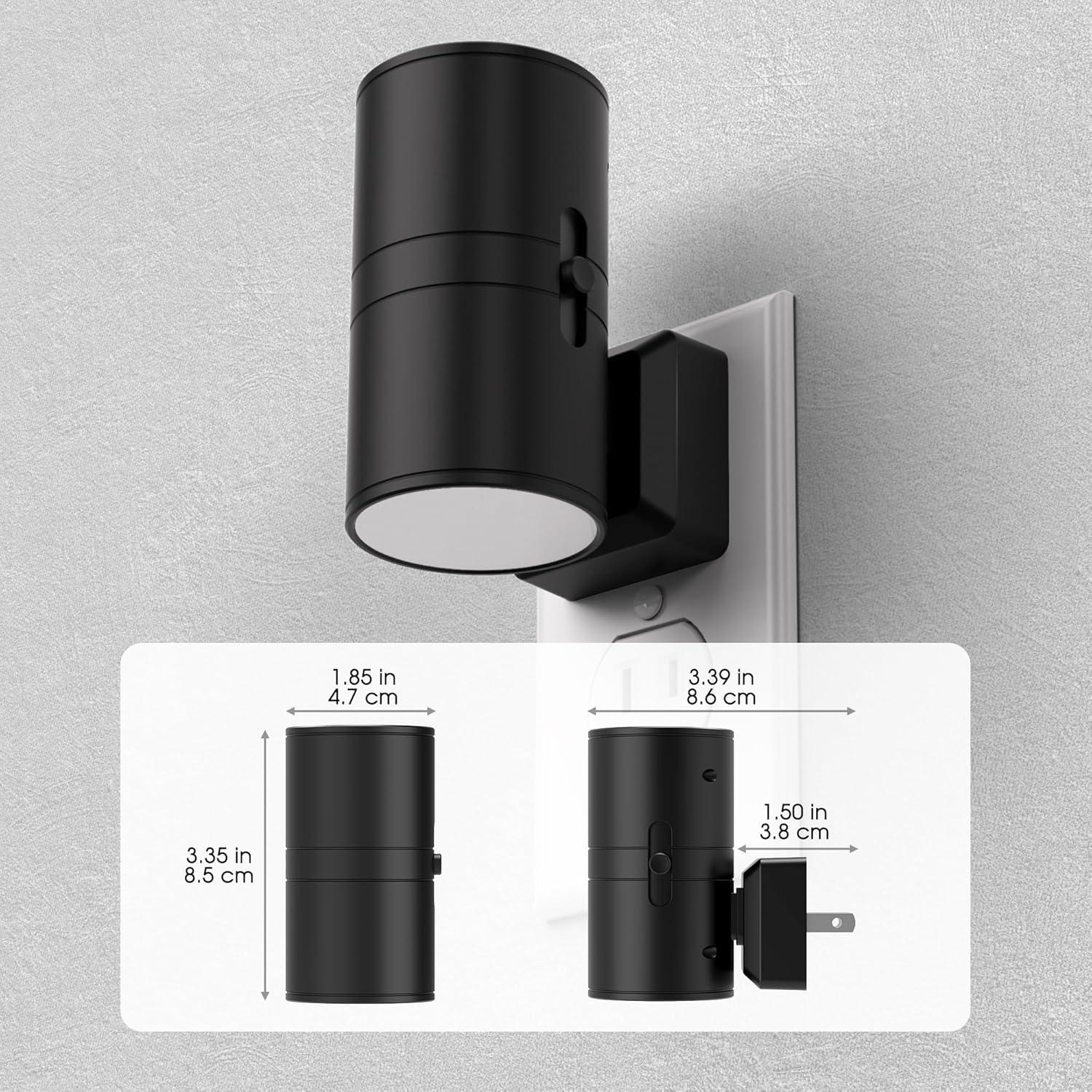 Luces Nocturnas LED Briignite 3000K Regulables Paquete de 2