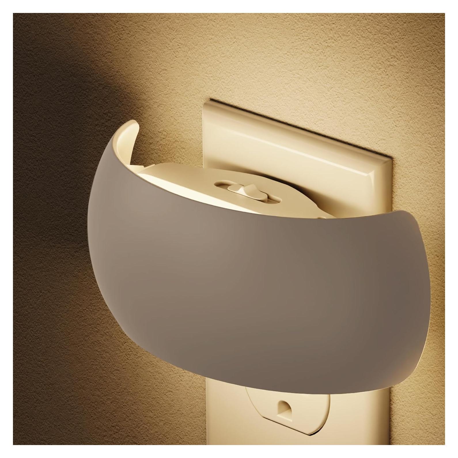 Luz Nocturna LED Briignite 1W Regulable con Sensor Automático