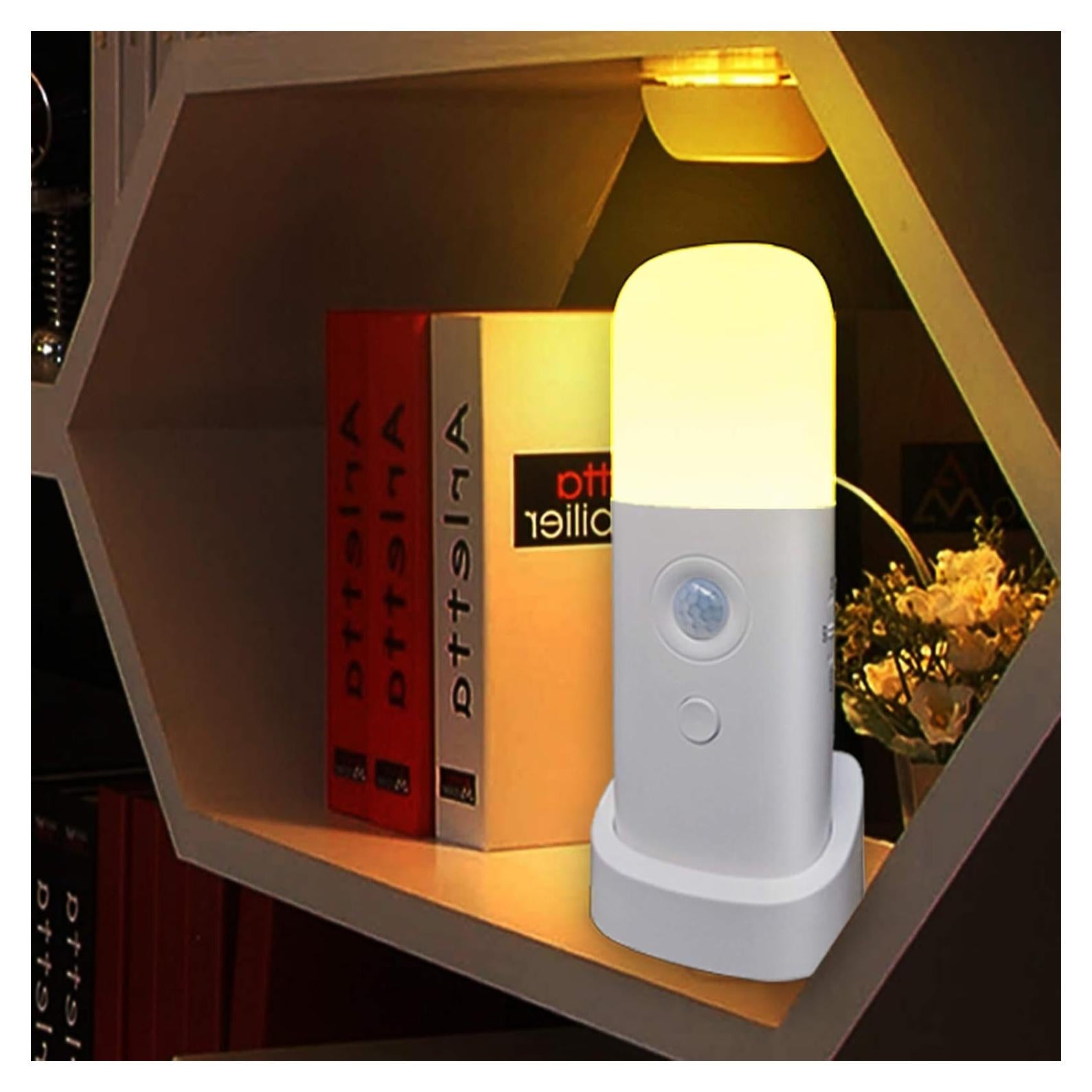 Luz Nocturna LED con Sensor de Movimiento Creweel CW01 2000mAh