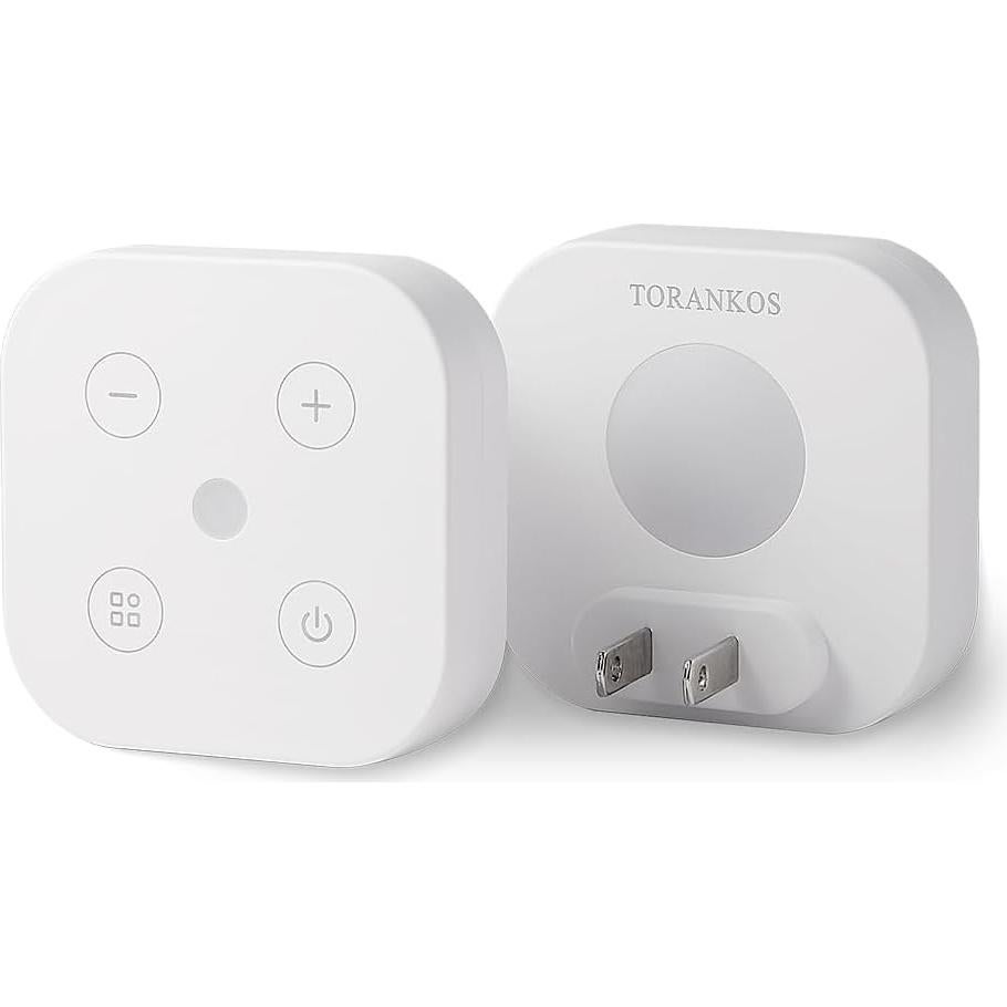 Paquete 2 luces nocturnas LED TORANKOS regulables cálidas