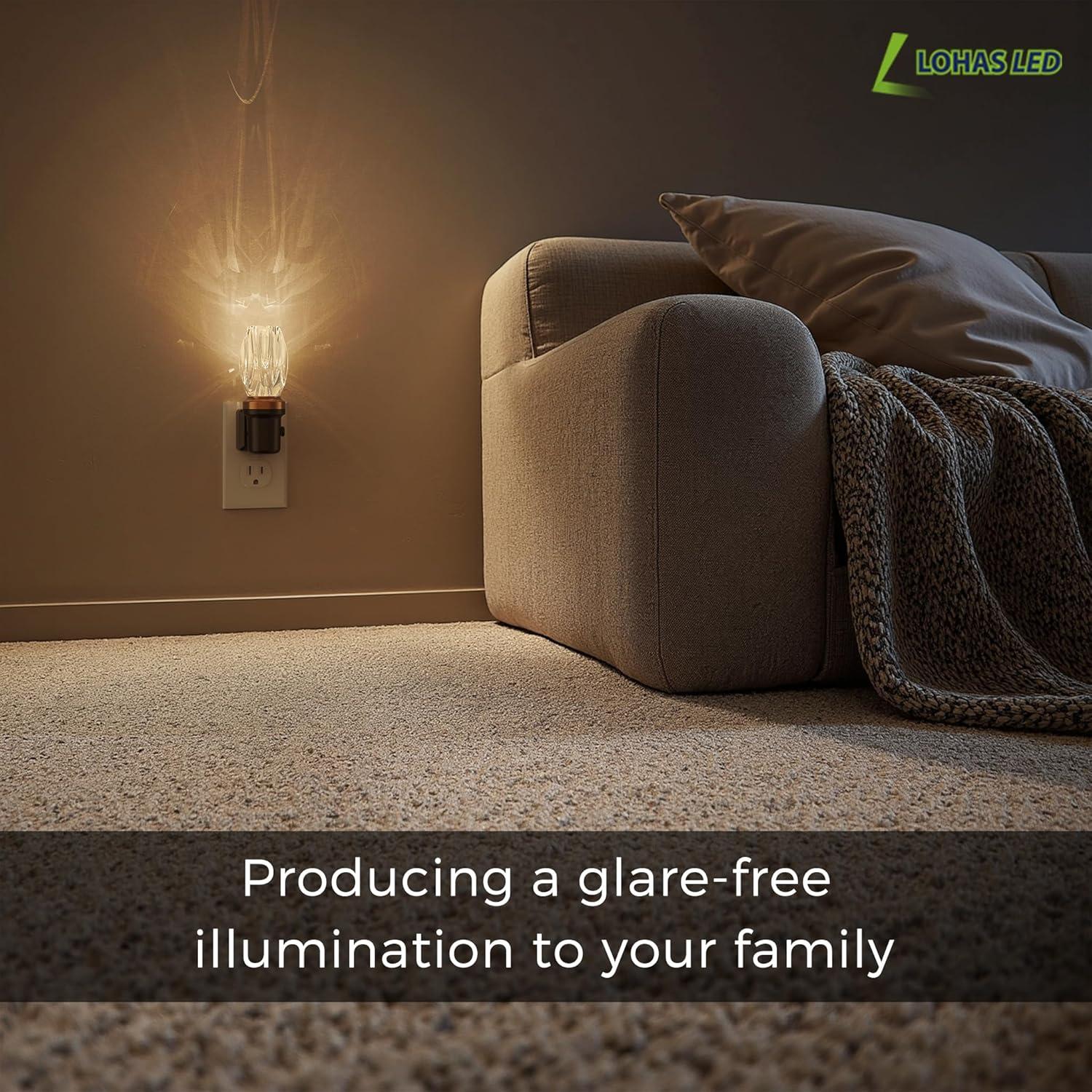 Luz Nocturna LED Regulable LOHAS 3000K 100LM Enchufada