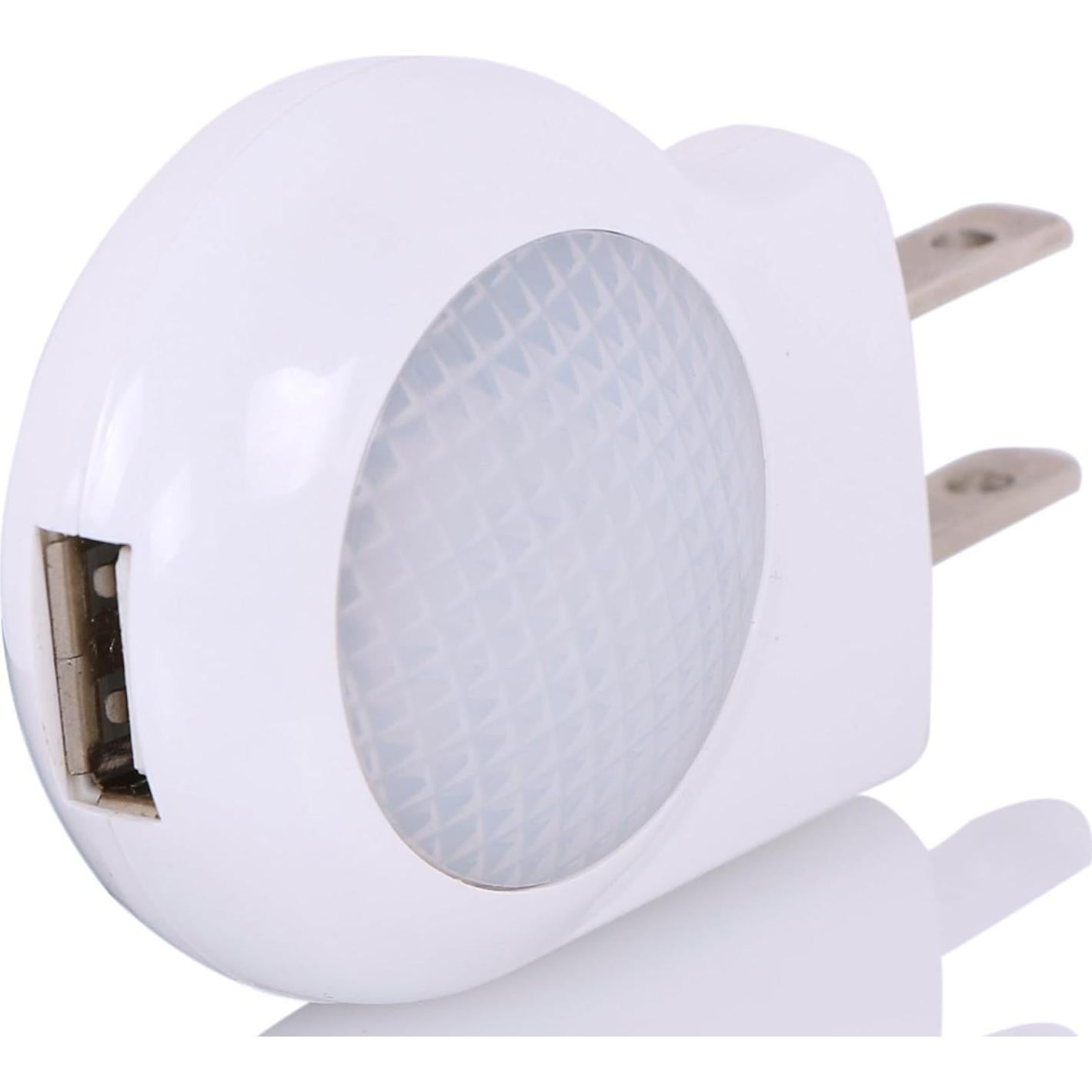 Luz Nocturna LED Omeet 0.7W Blanca - Paquete de 2