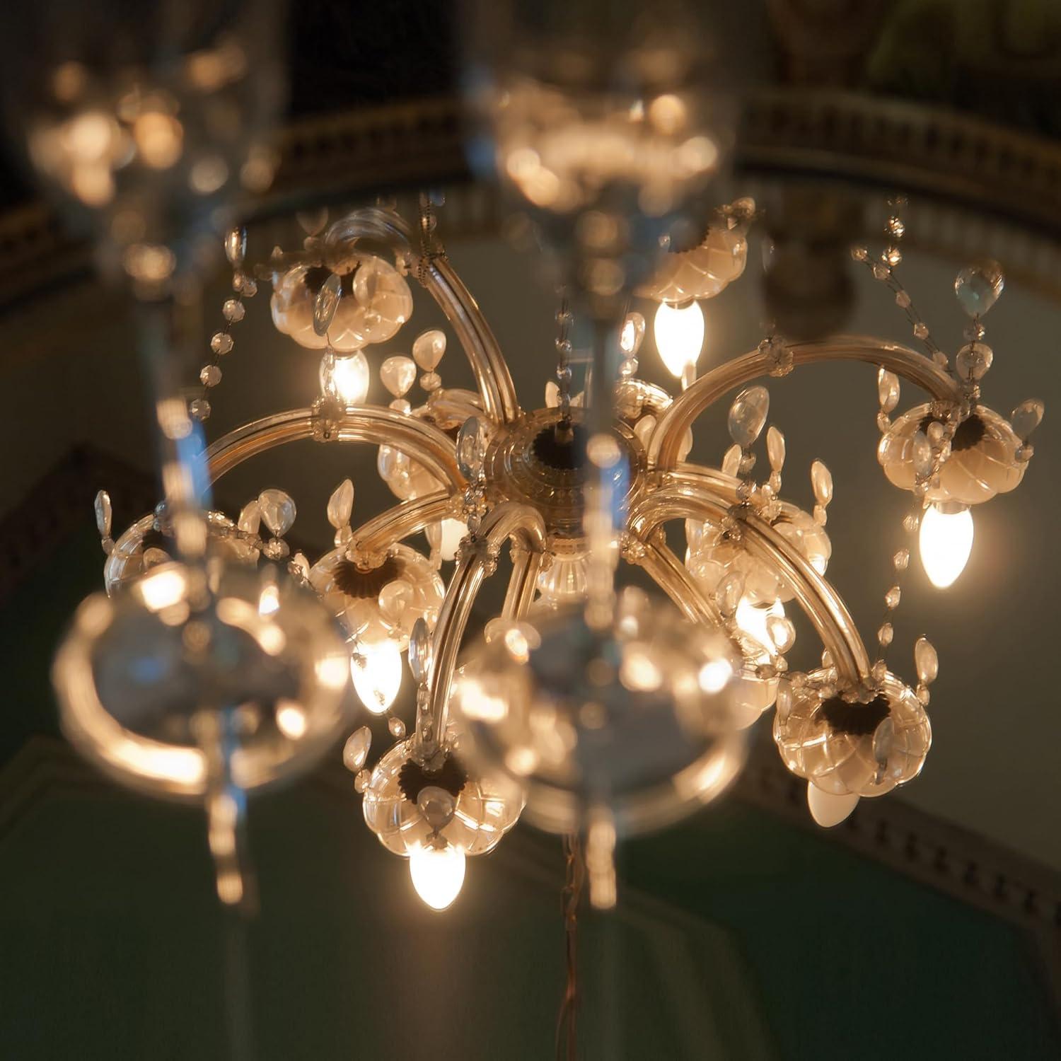 Bombillas LED Candelabro E12 Sphoon C7 0.6W 2700K Paquete de 5