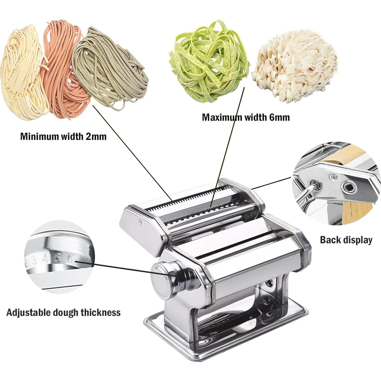 Máquina de Pasta Manual Jansfuren 9 Configuraciones de Grosor