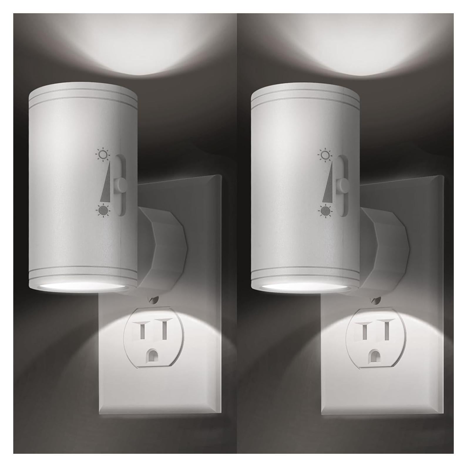 Paquete de 2 Luces Nocturnas LED SETEN 5000K Regulables