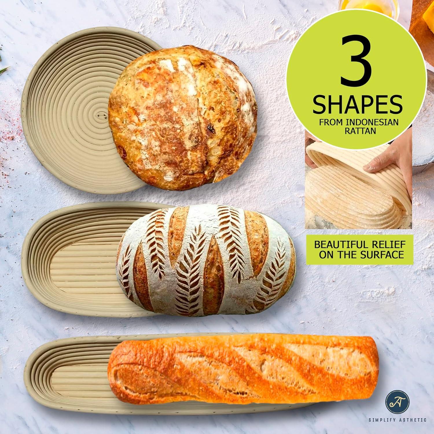 Cesta de Prueba para Pan SIMPLIFY ASTHETIC 22 piezas