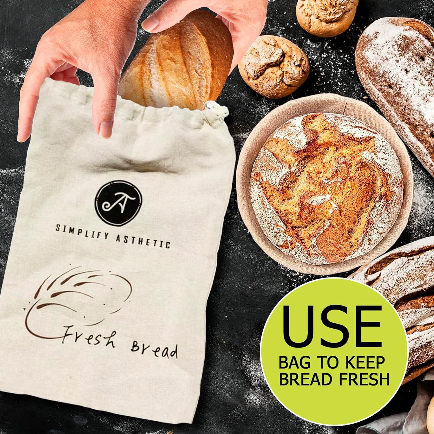 Cesta de Prueba para Pan SIMPLIFY ASTHETIC 22 piezas