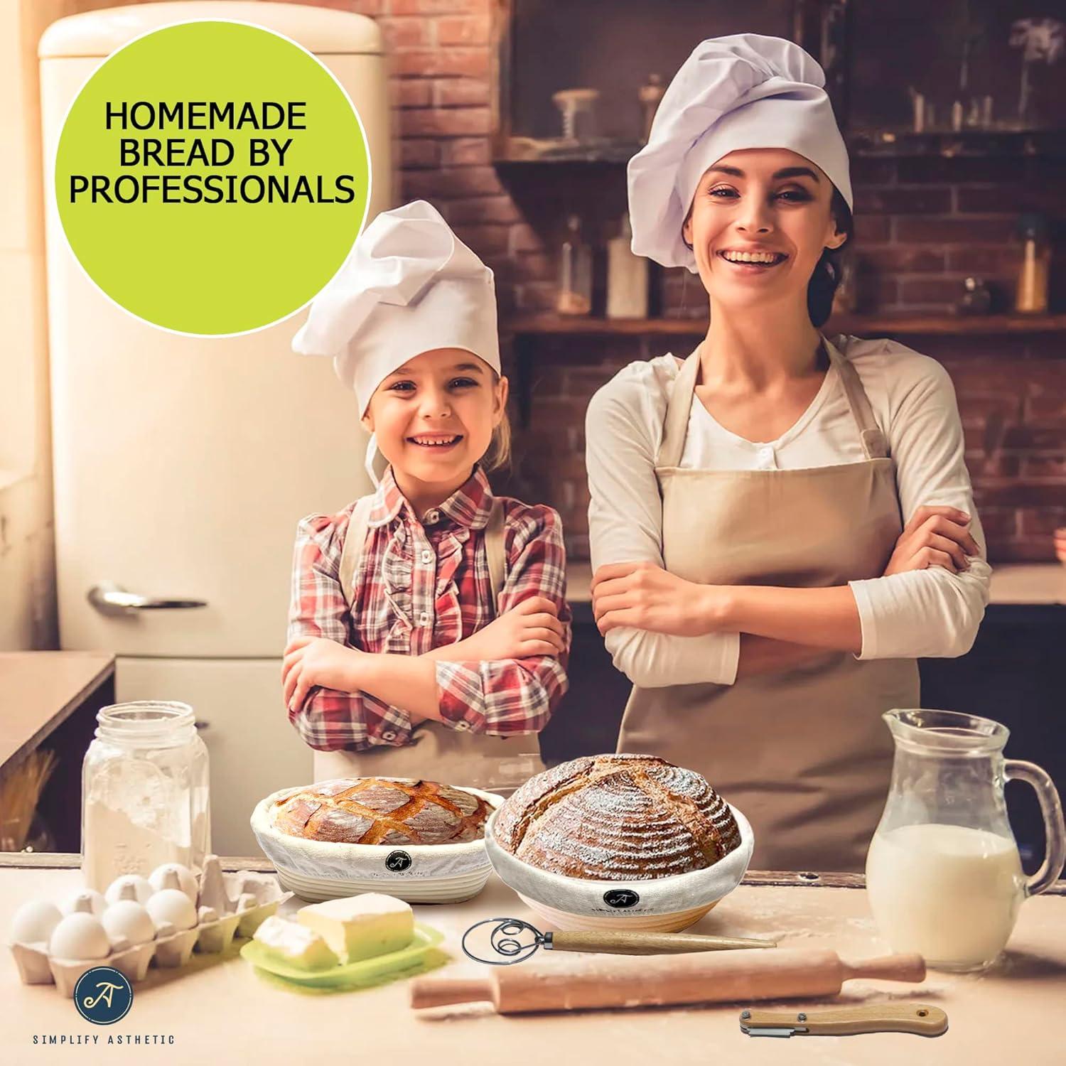 Cesta de Prueba para Pan SIMPLIFY ASTHETIC 22 piezas