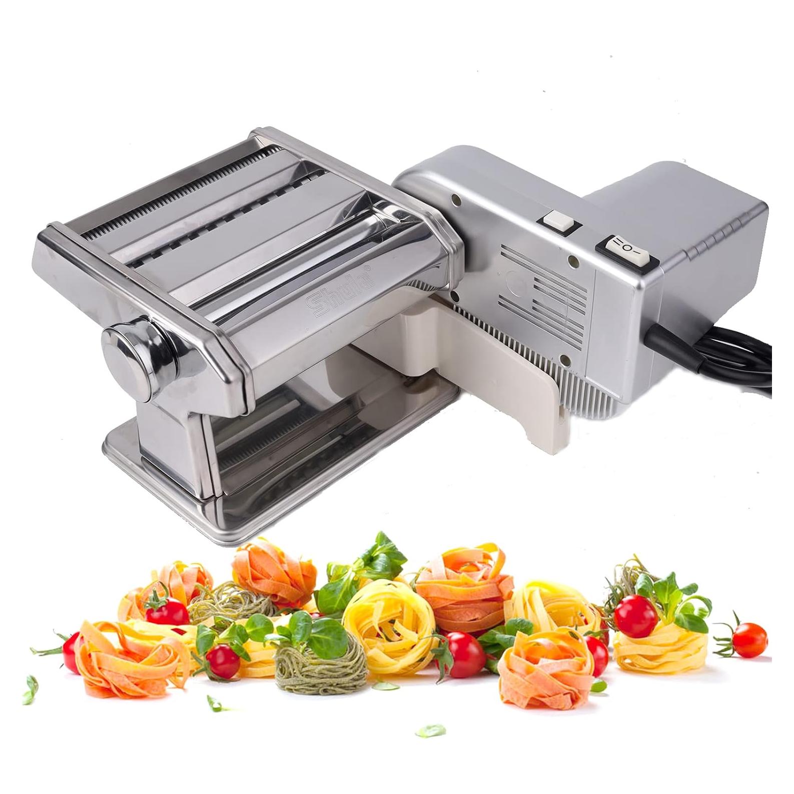 Máquina de Pasta Eléctrica Shule con Motor y Accesorios