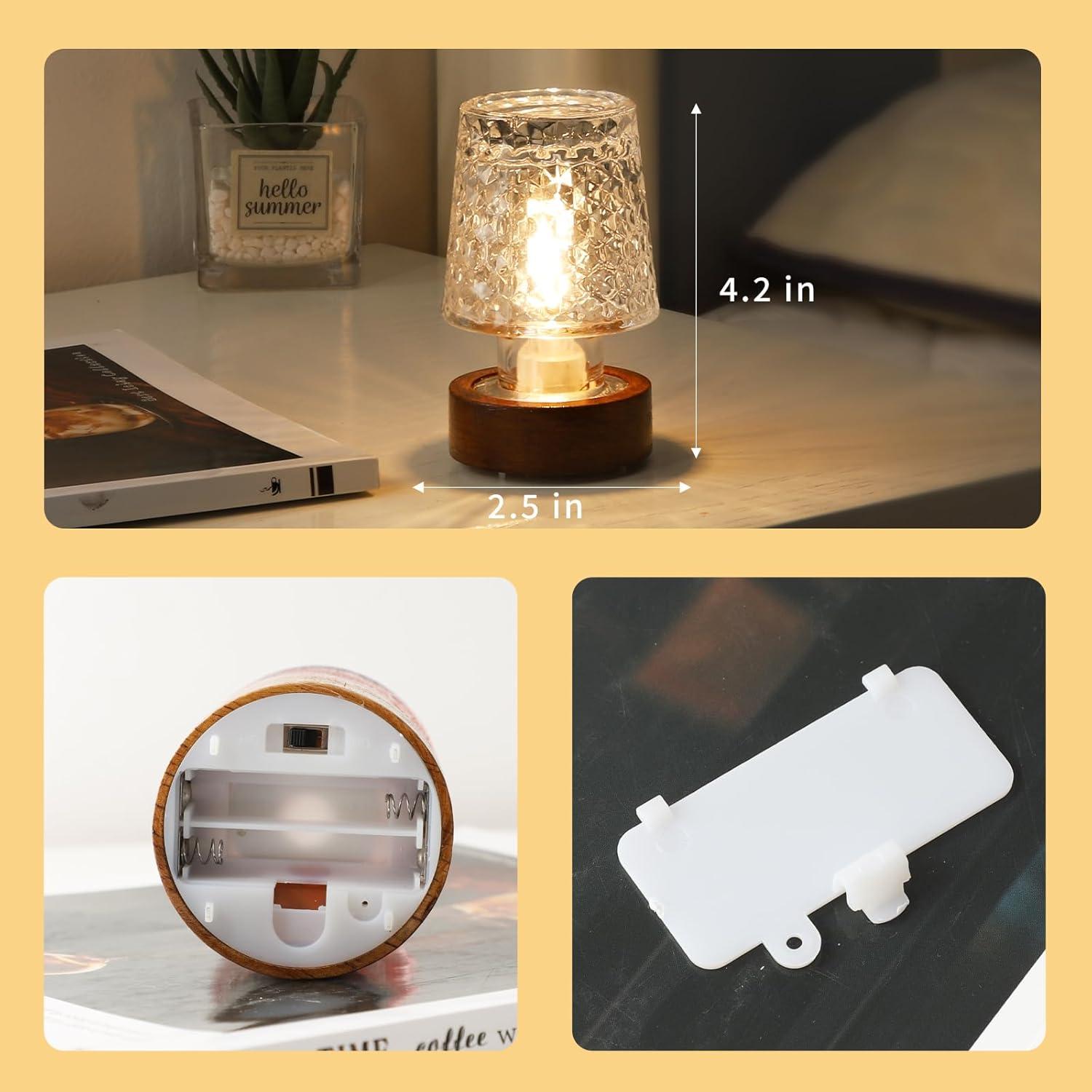 Lámpara Nocturna LED Portátil GZWANHANGMY con Temporizador