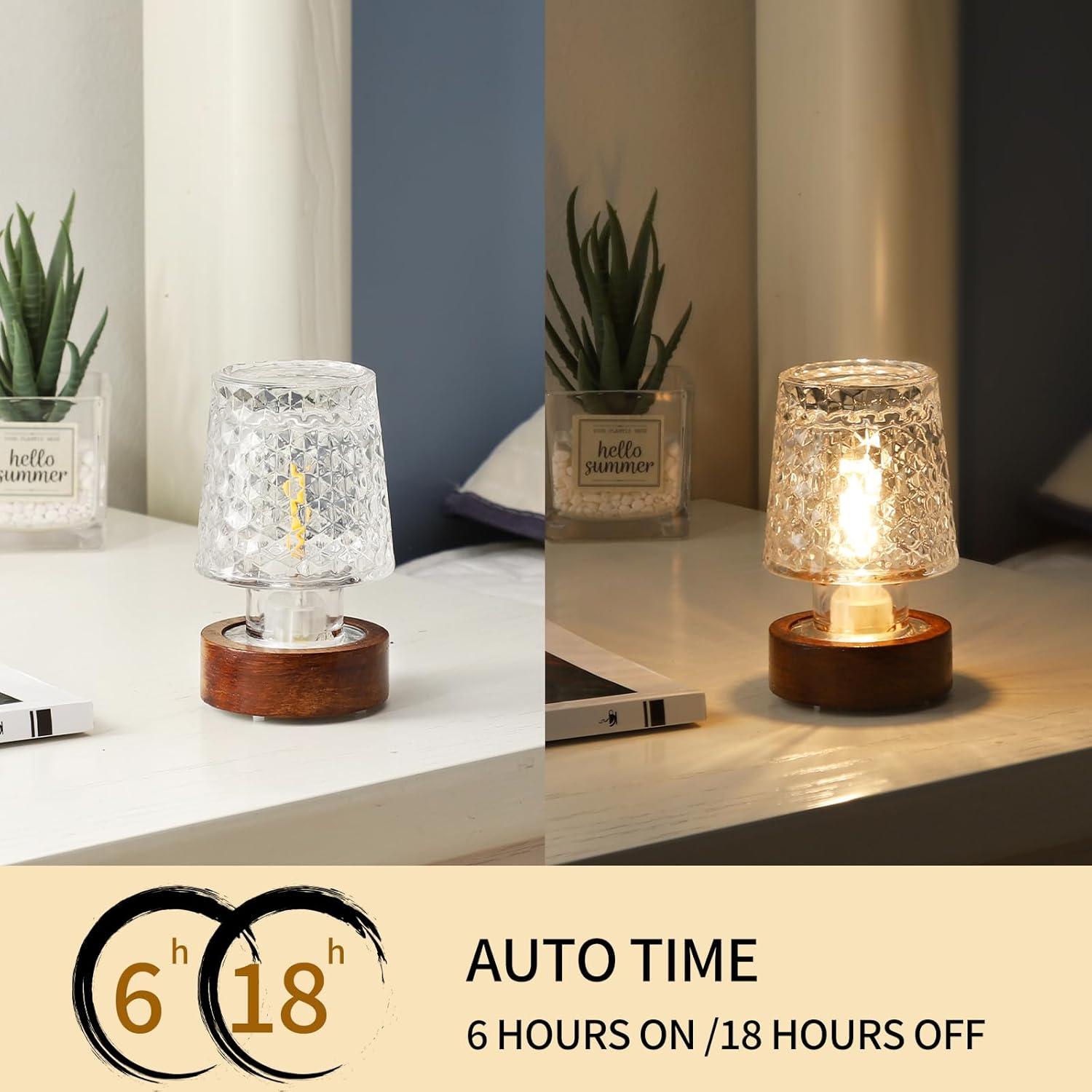 Lámpara Nocturna LED Portátil GZWANHANGMY con Temporizador