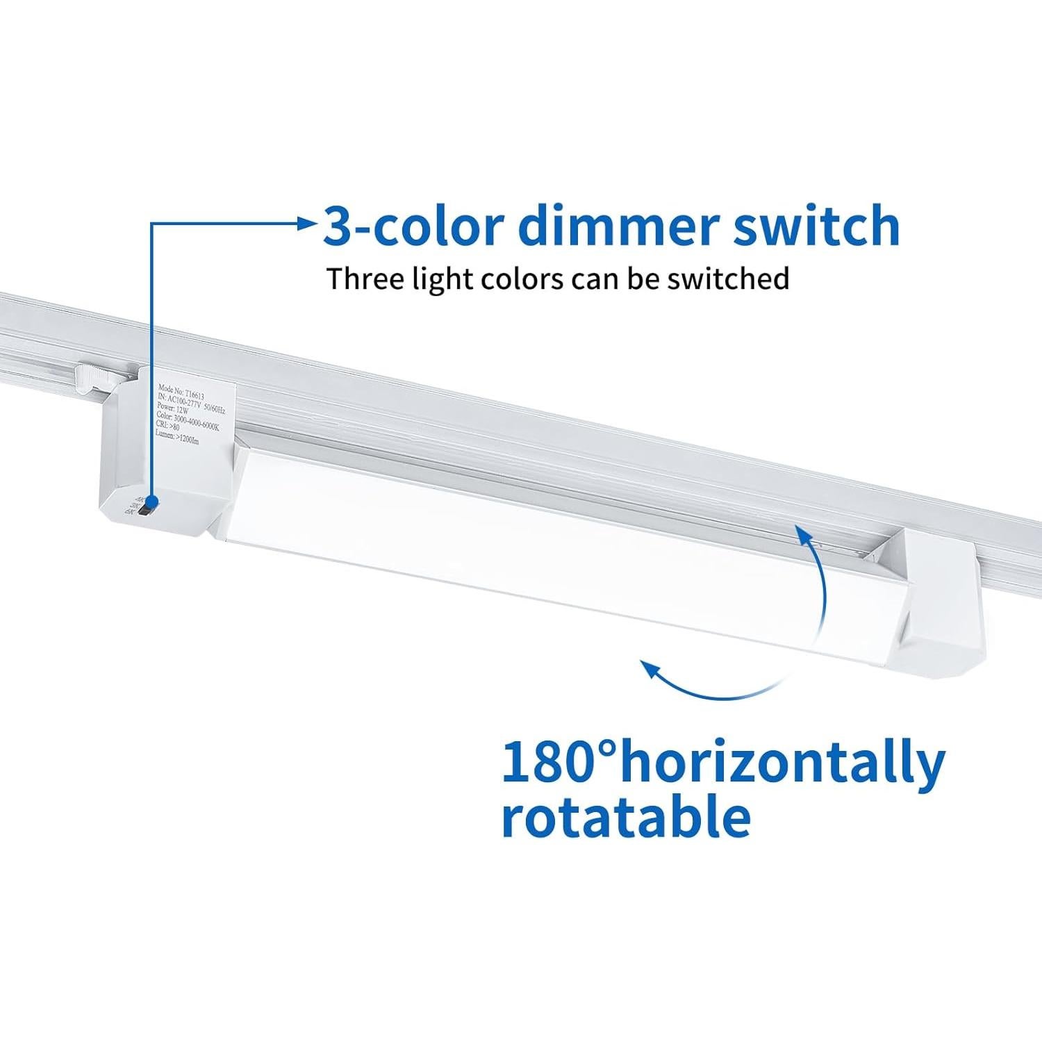 Sensor de Movimiento Luz LED Interior y Exterior IP64 2 Pzas