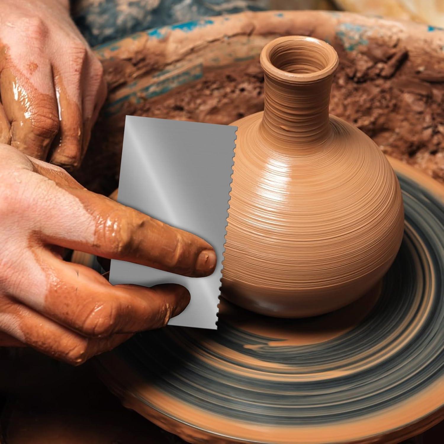 Set de 12 Herramientas de Cerámica OWMOSYX de Acero Inoxidable