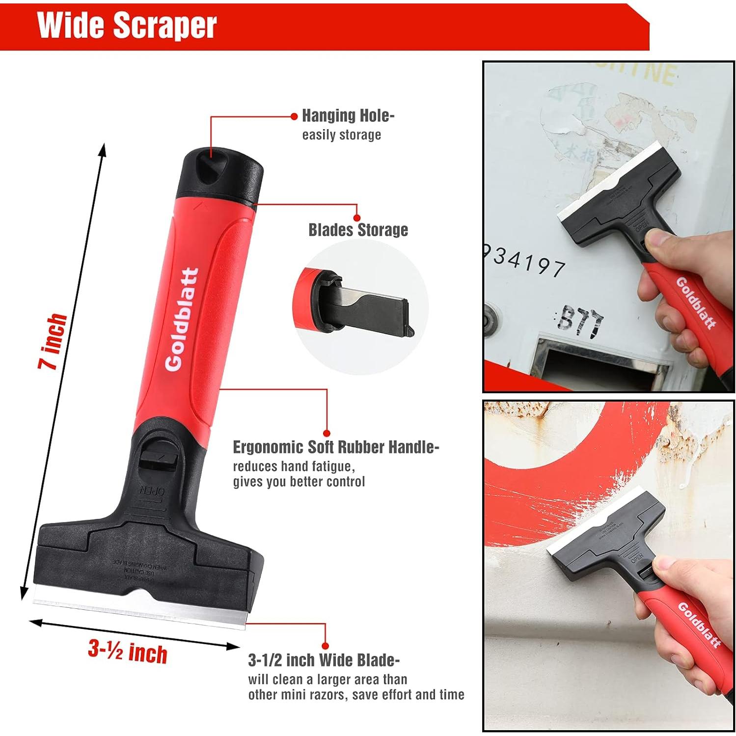 Raspador de Cuchilla Goldblatt con 20 Cuchillas 8,89 cm