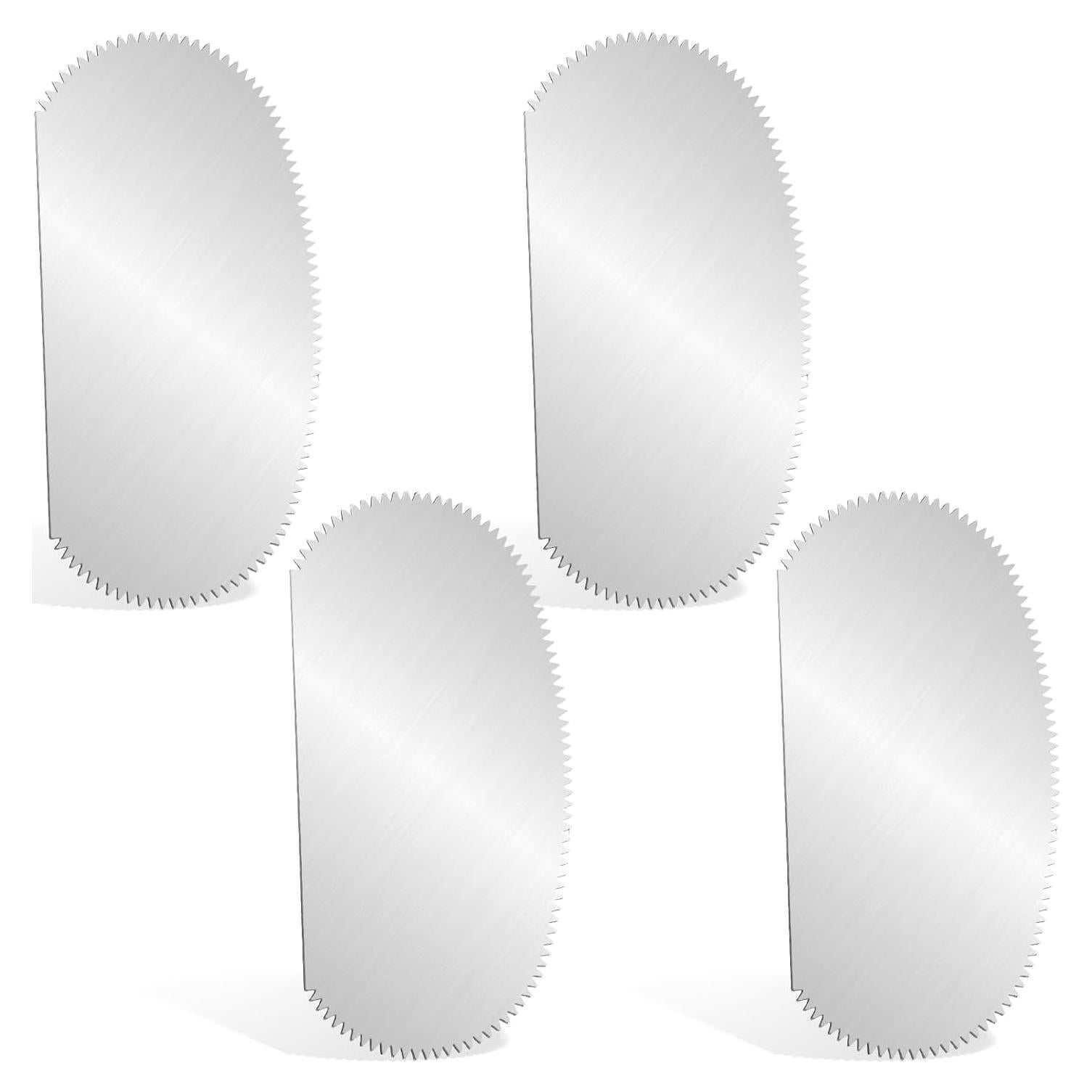 4 Piezas Raspadores de Cerámica Acero Inoxidable Vin Beauty