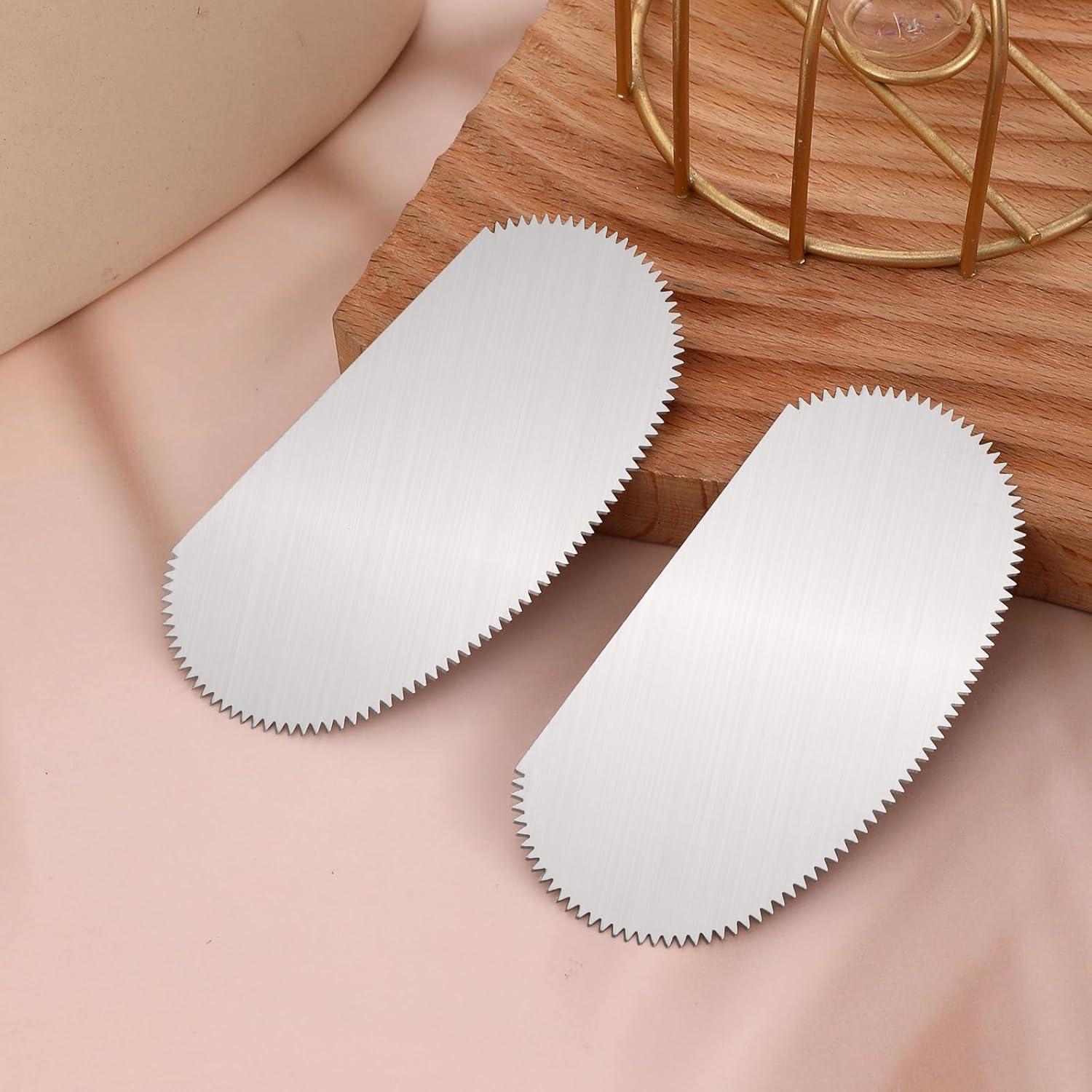 4 Piezas Raspadores de Cerámica Acero Inoxidable Vin Beauty