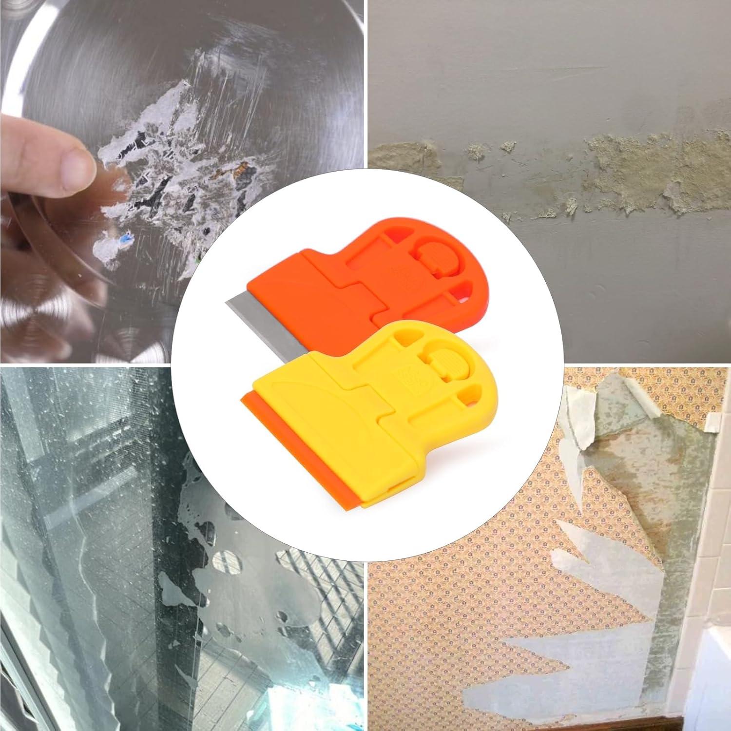 Juego de 2 raspadores Youpin con 10 cuchillas plásticas y metálicas