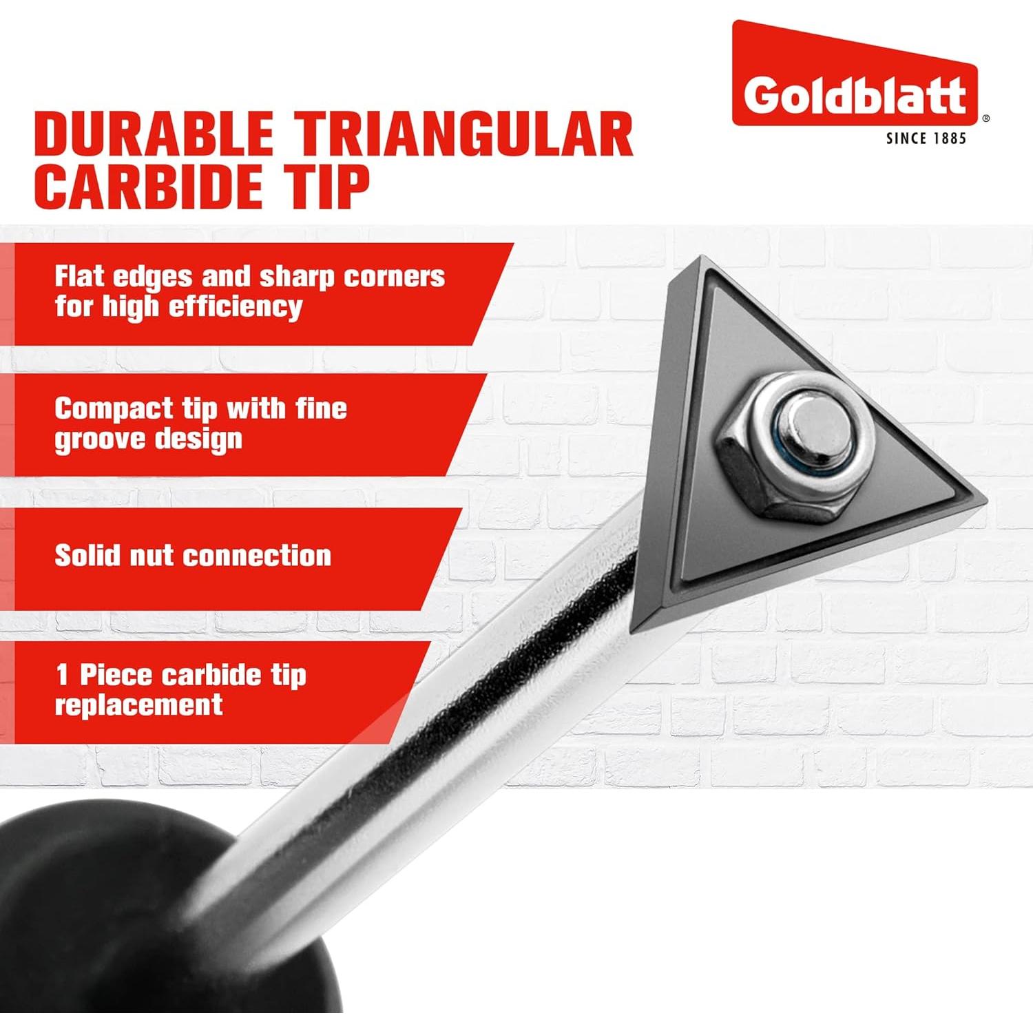 Herramienta Eliminación Lechada Goldblatt con Punta Carburo