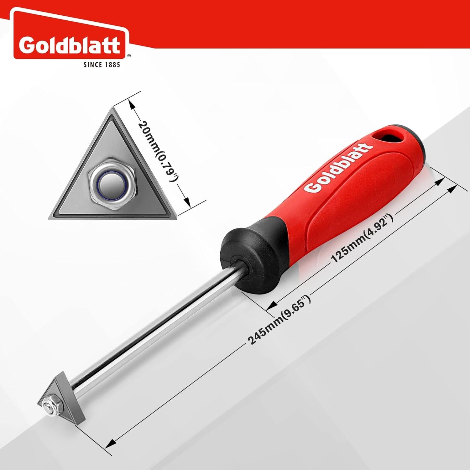 Herramienta Eliminación Lechada Goldblatt con Punta Carburo