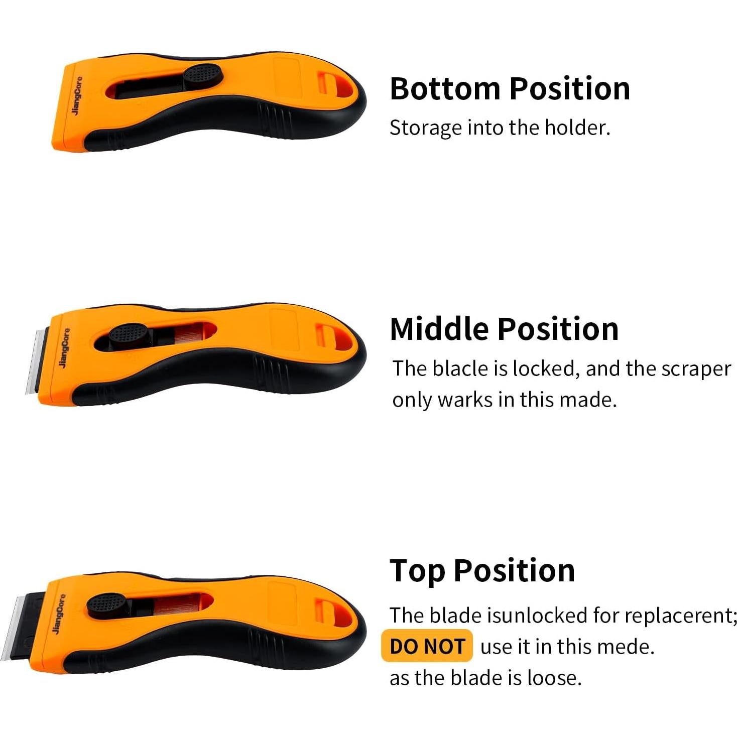 Raspador Multiusos JiangCore con 16 Cuchillas SK5