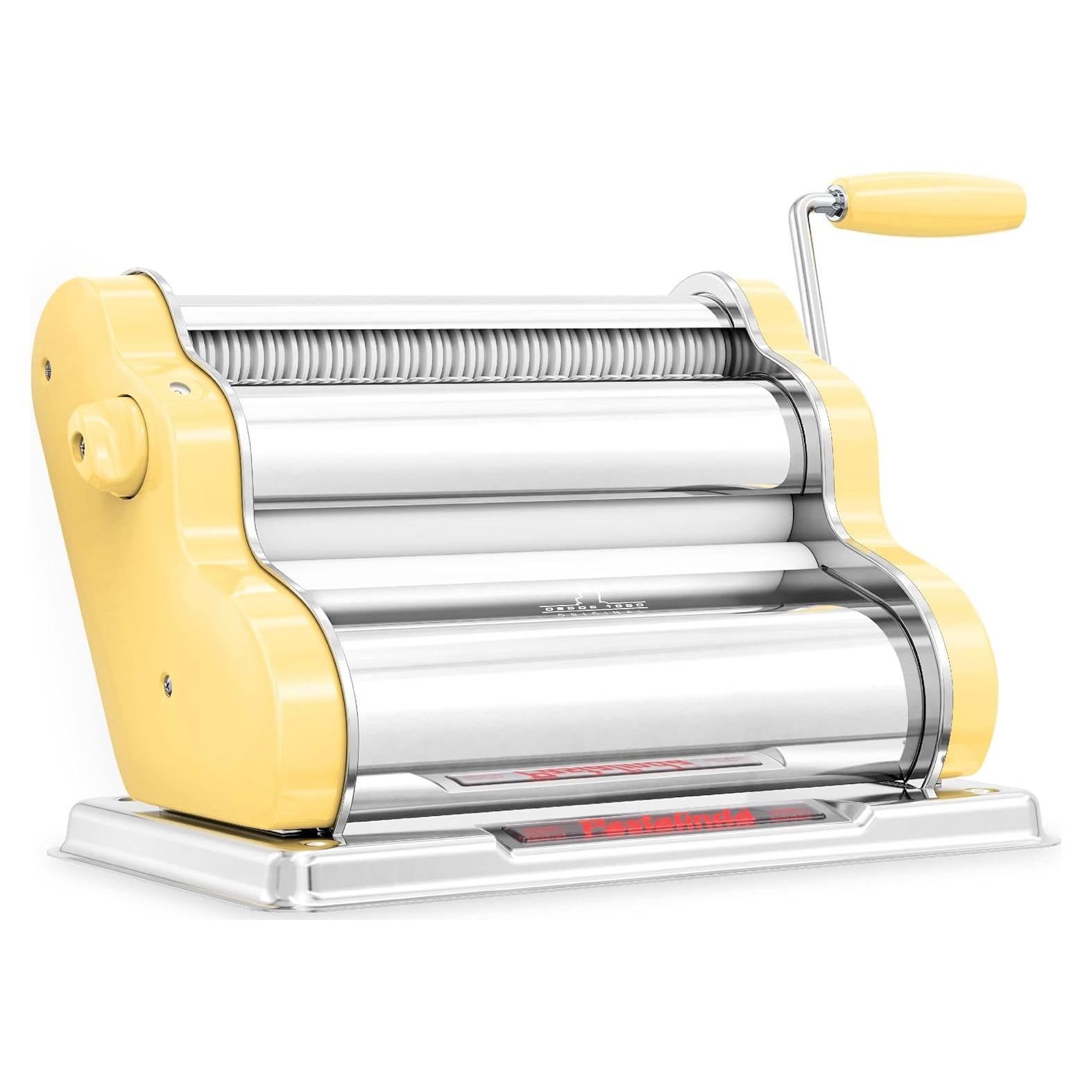 Máquina de Pasta PASTALINDA 26 cm Acero Inoxidable Amarillo