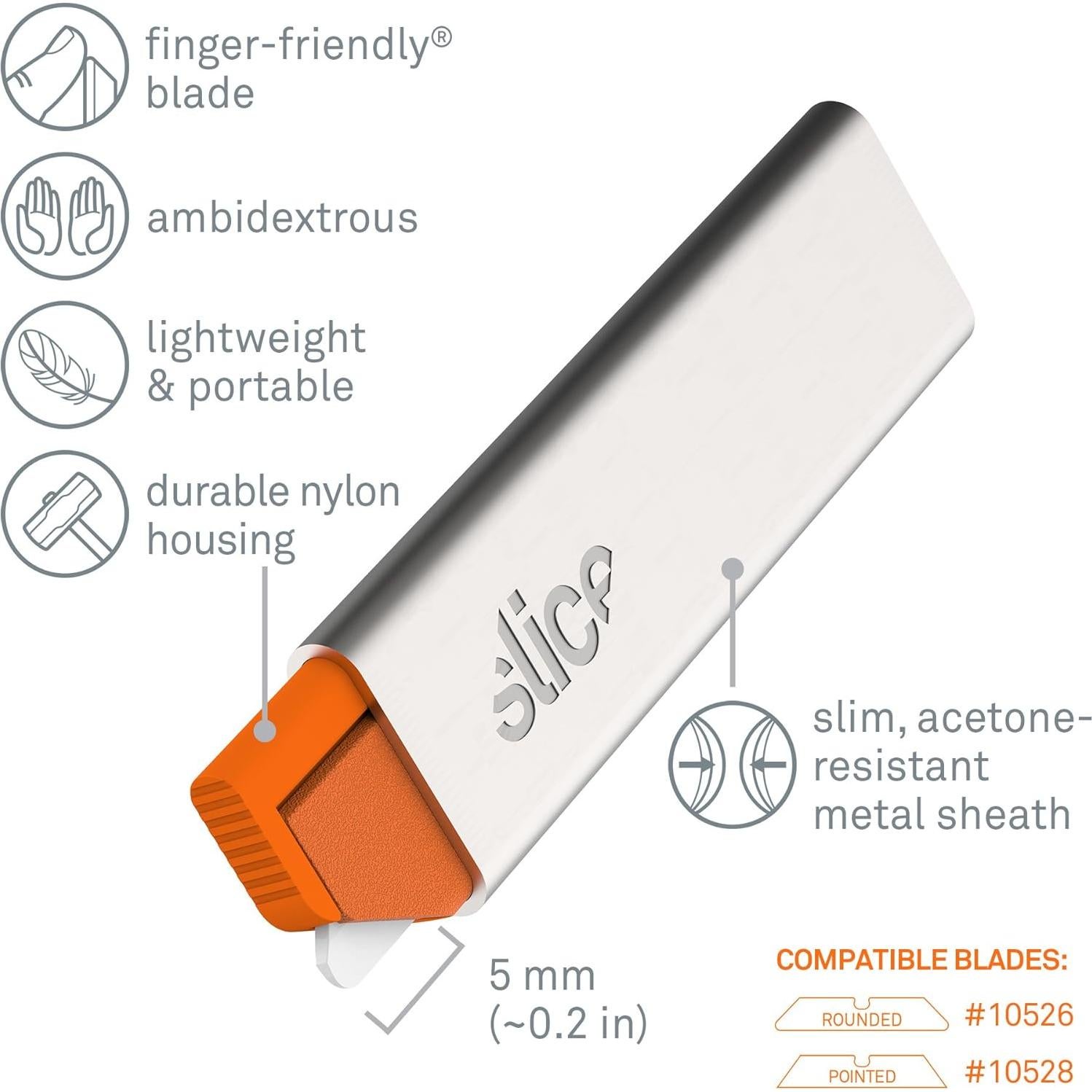 Cortador de Cartón Manual Slice | Paquete de 2 | Cerámica