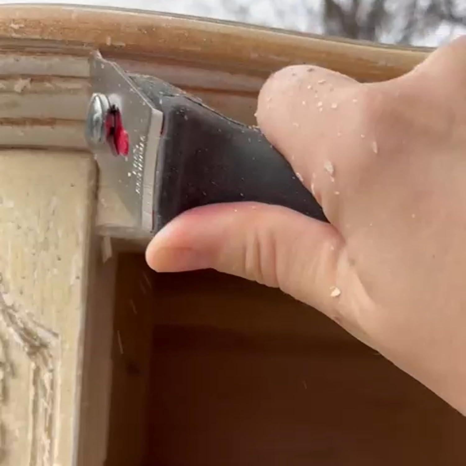 Juego de raspadores de contorno Allway CS6 con 6 cuchillas