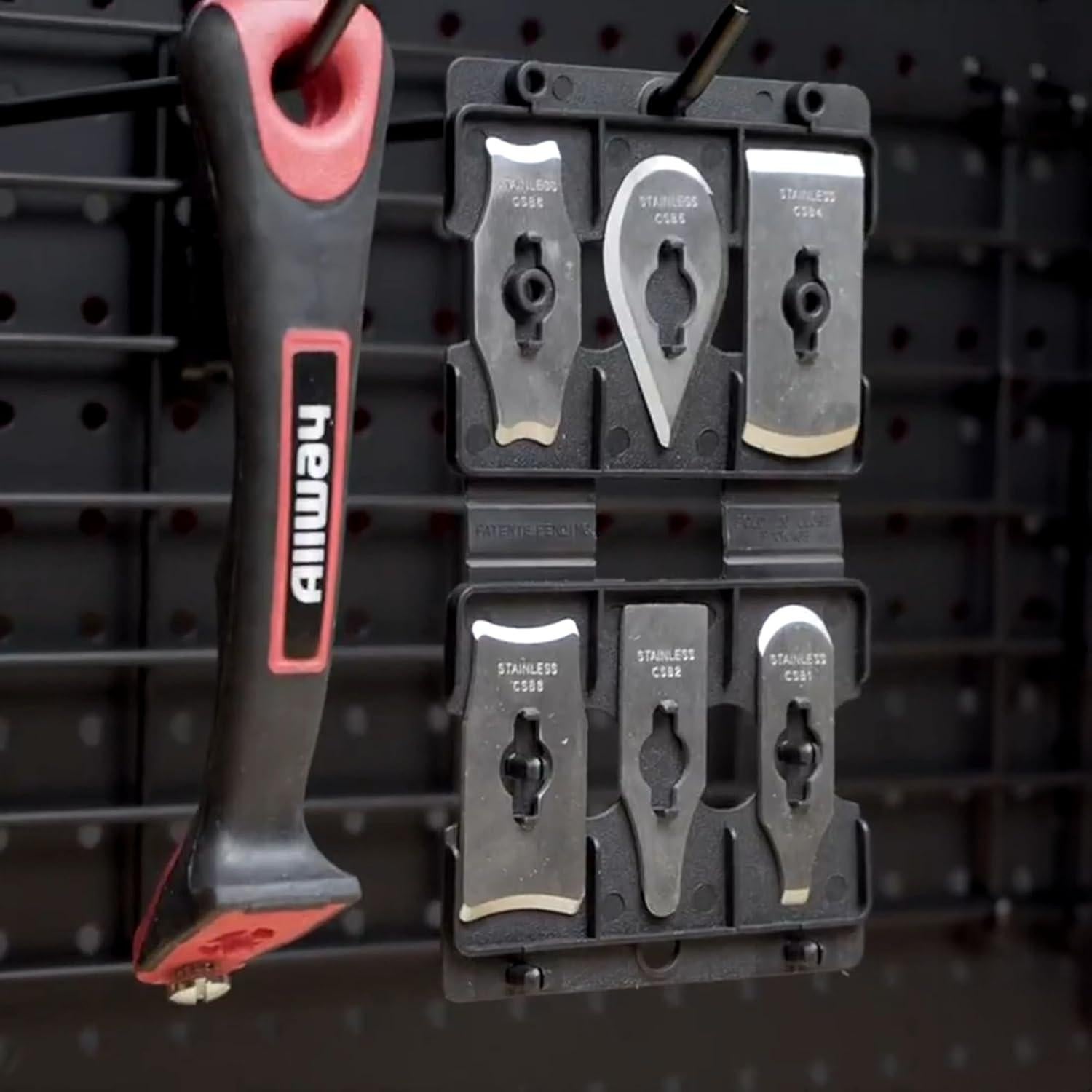 Juego de raspadores de contorno Allway CS6 con 6 cuchillas